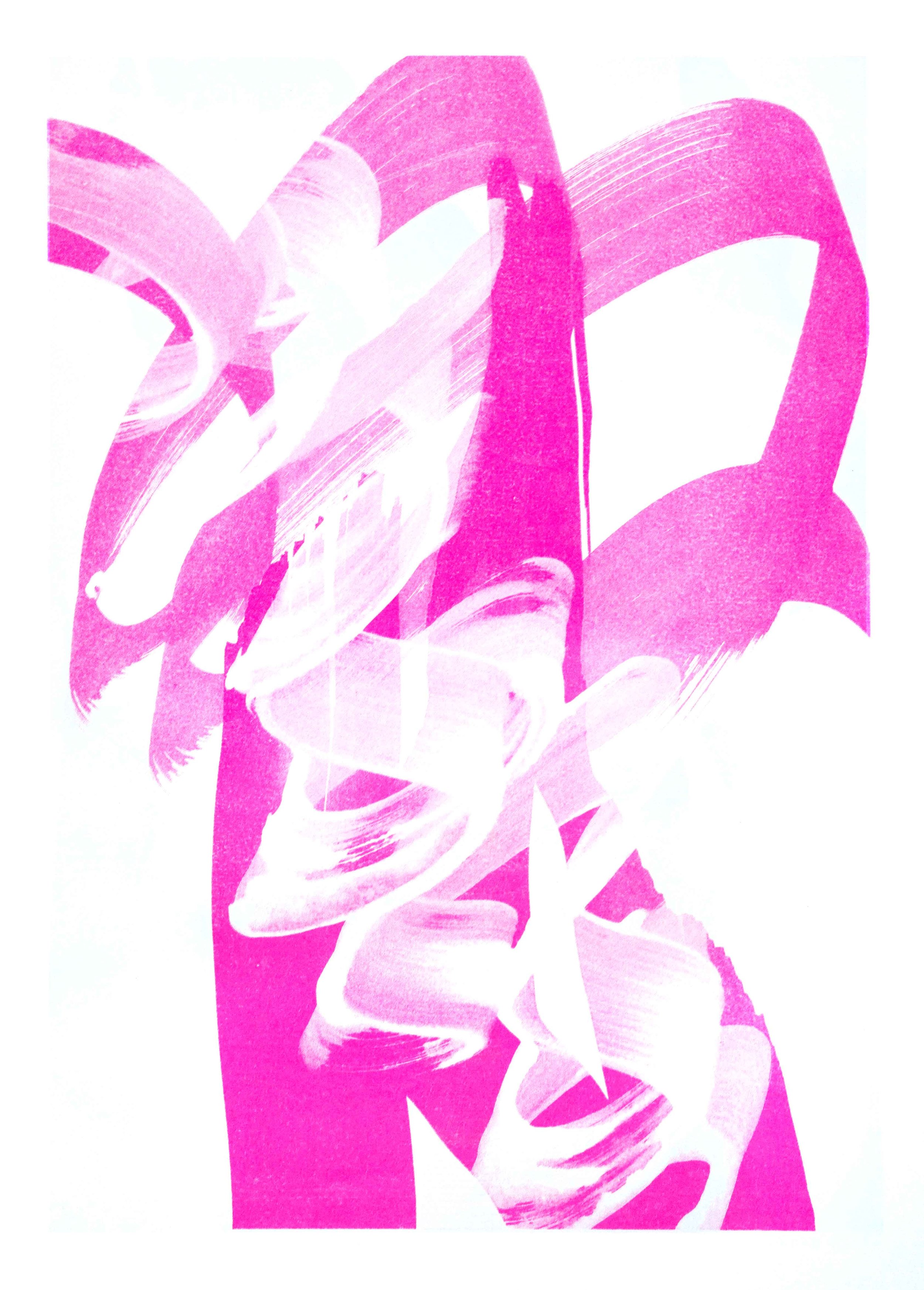  Untitled, 2023 risograph print on paper 42,0 x 29,7 cm (6-23) 