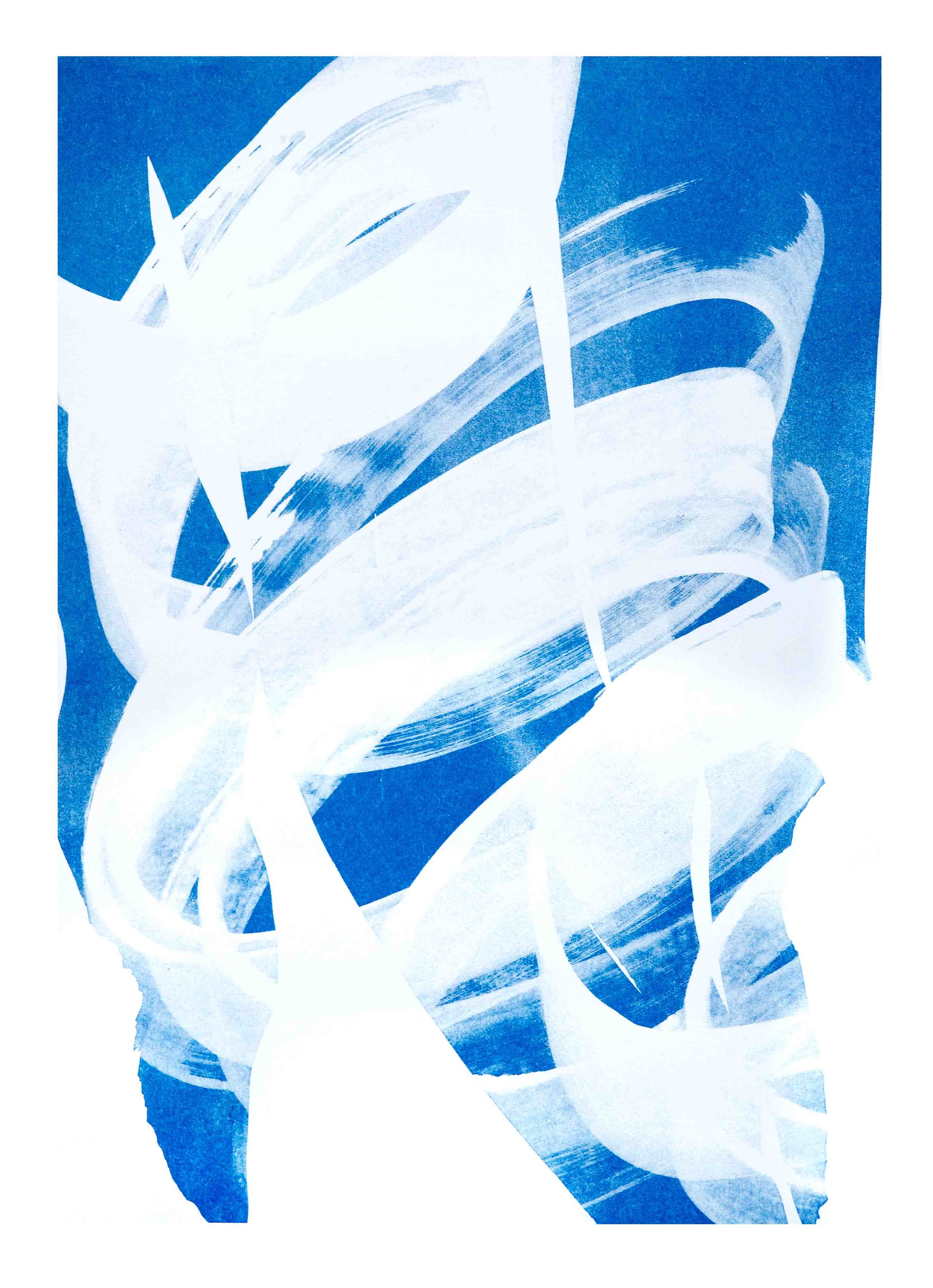  Untitled, 2023 risograph print on paper 42,0 x 29,7 cm (7-23) 