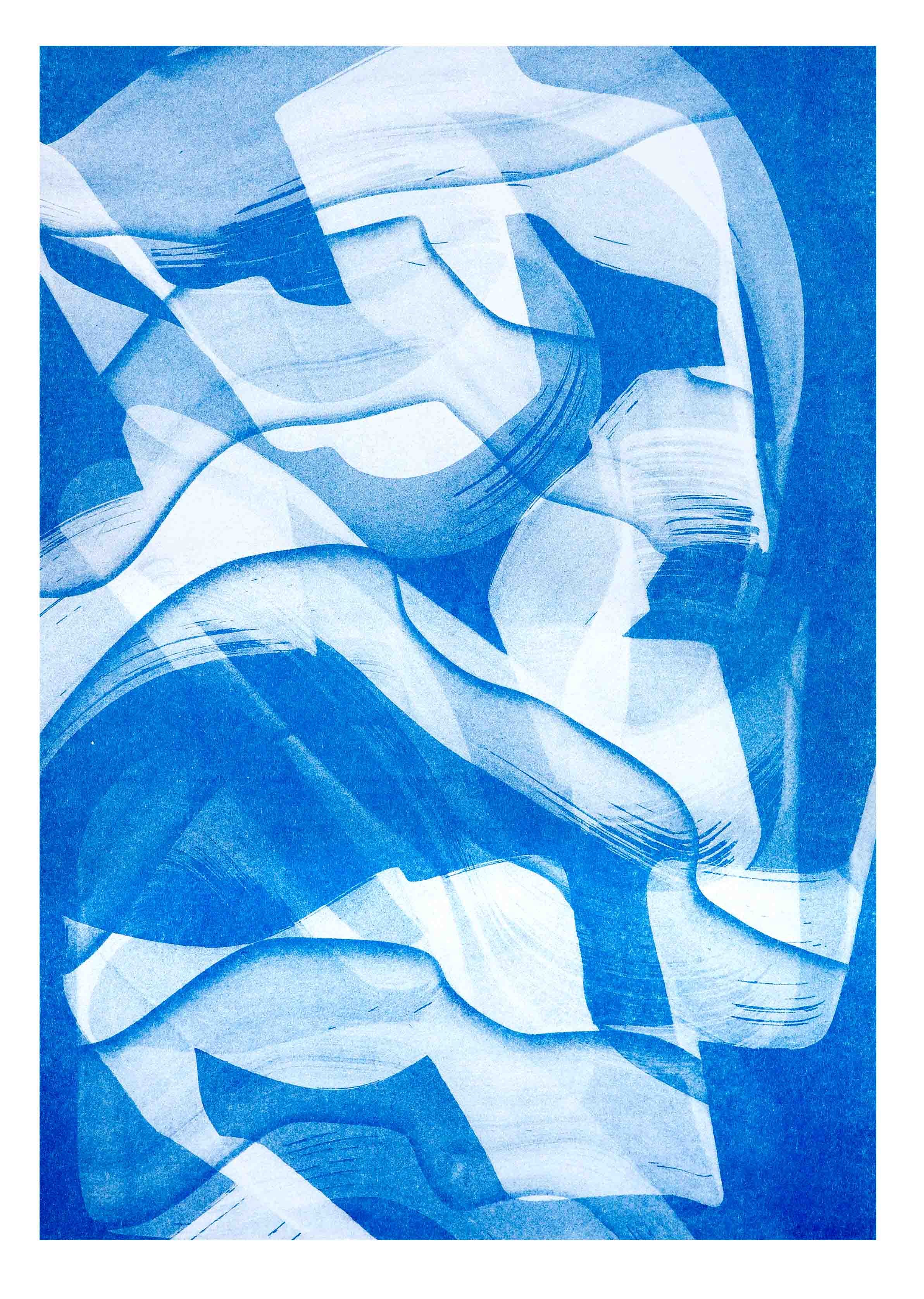  Untitled, 2023 risograph print on paper 42,0 x 29,7 cm (10-23) 