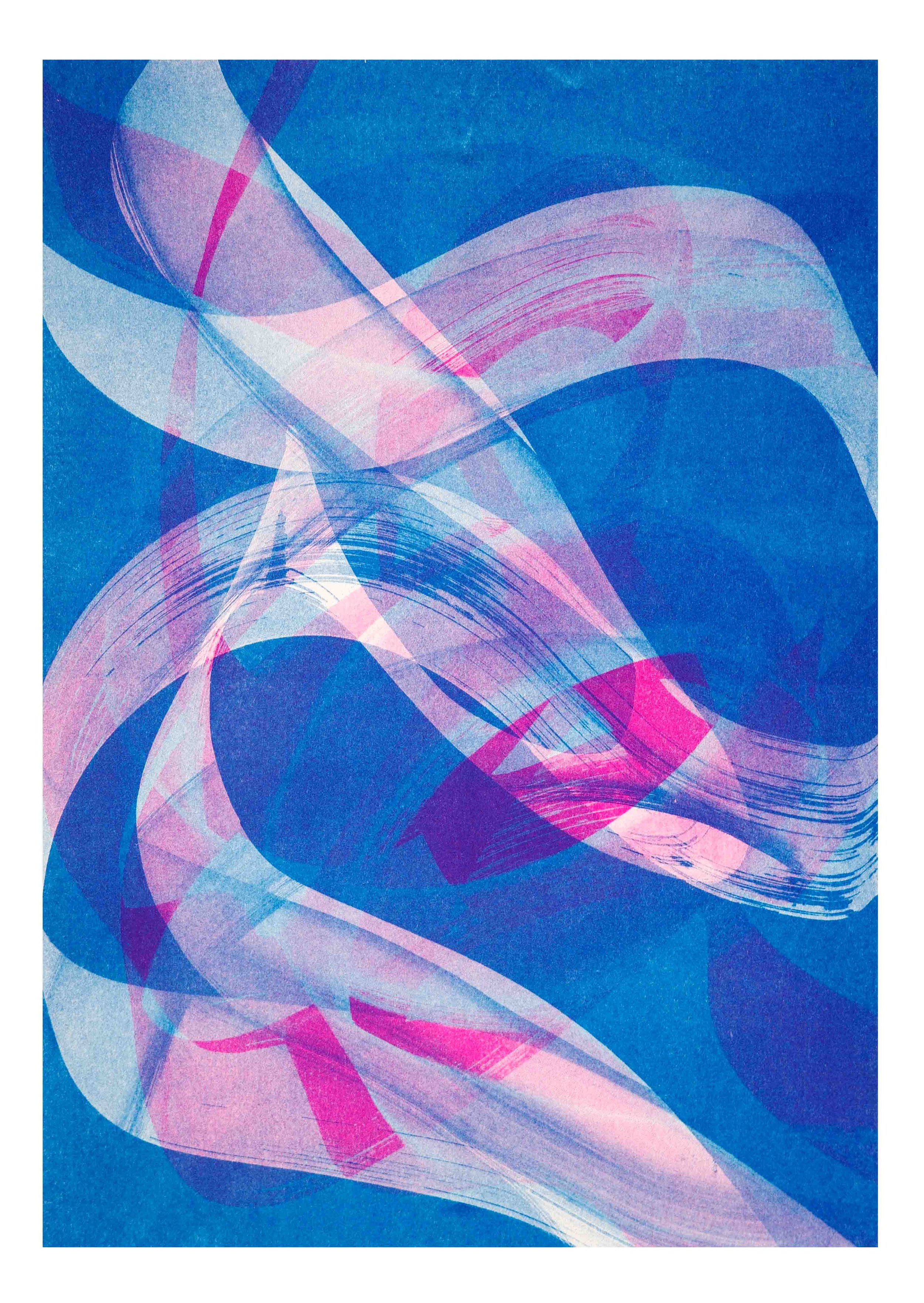  Untitled, 2024  risograph print on paper  42,0 x 29,7 cm  (1-24) 