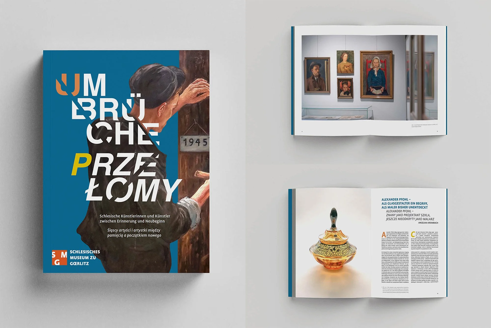 Ausstellungskatalogdesign für das Schlesische Museum zu Görlitz
