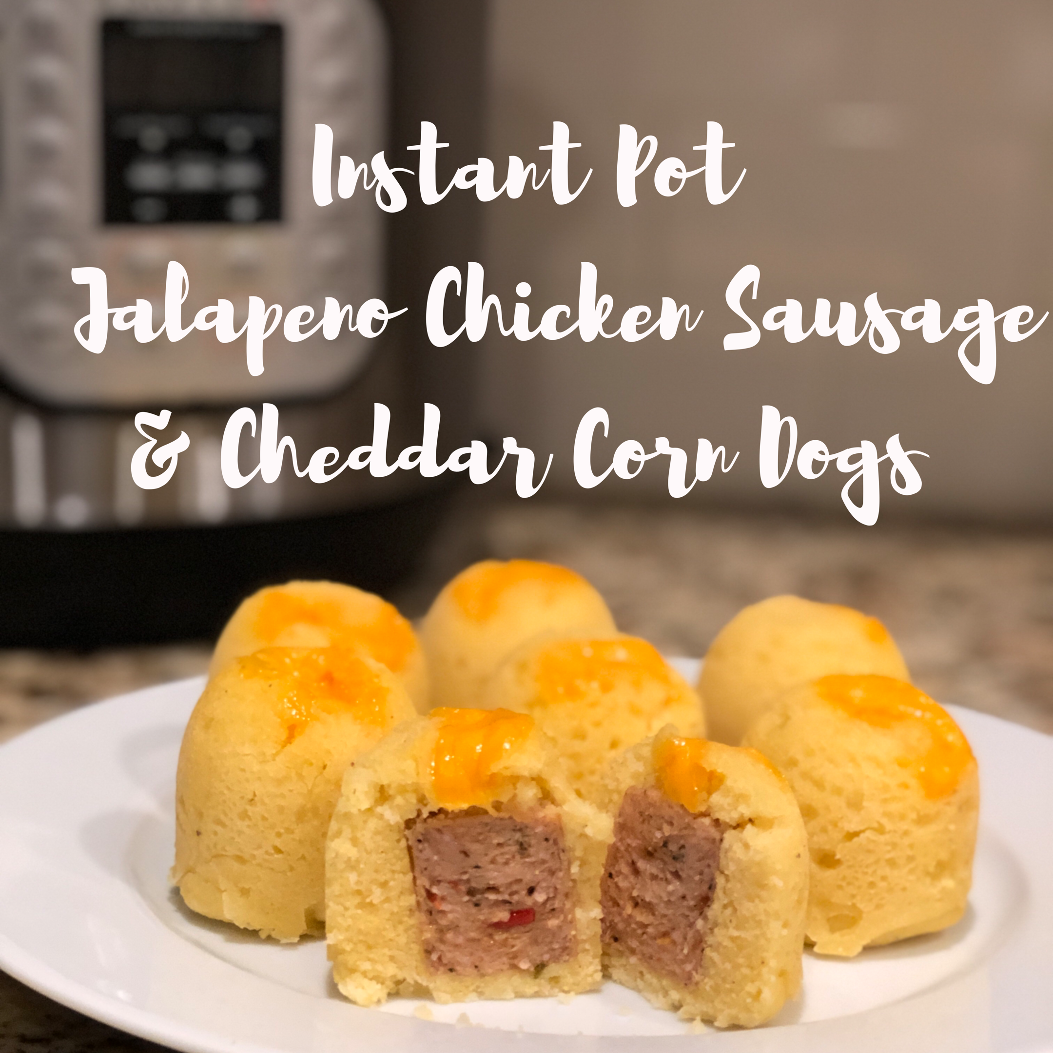 Jalapeno Chicken Sausage Corn Dog Bites