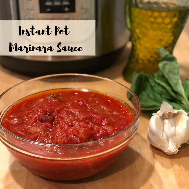 Instant Pot Marinara