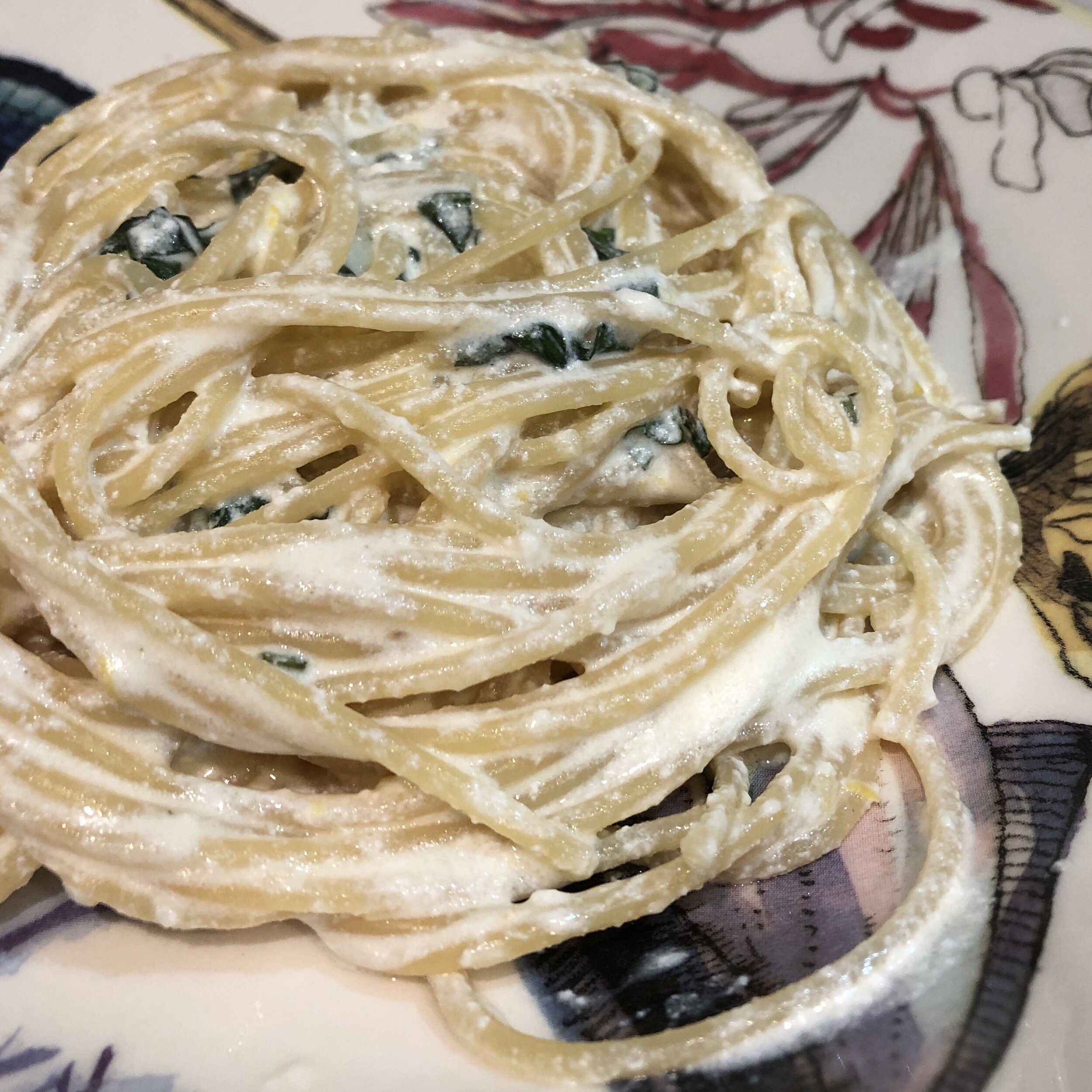 Lemon-Basil Pasta Ricotta