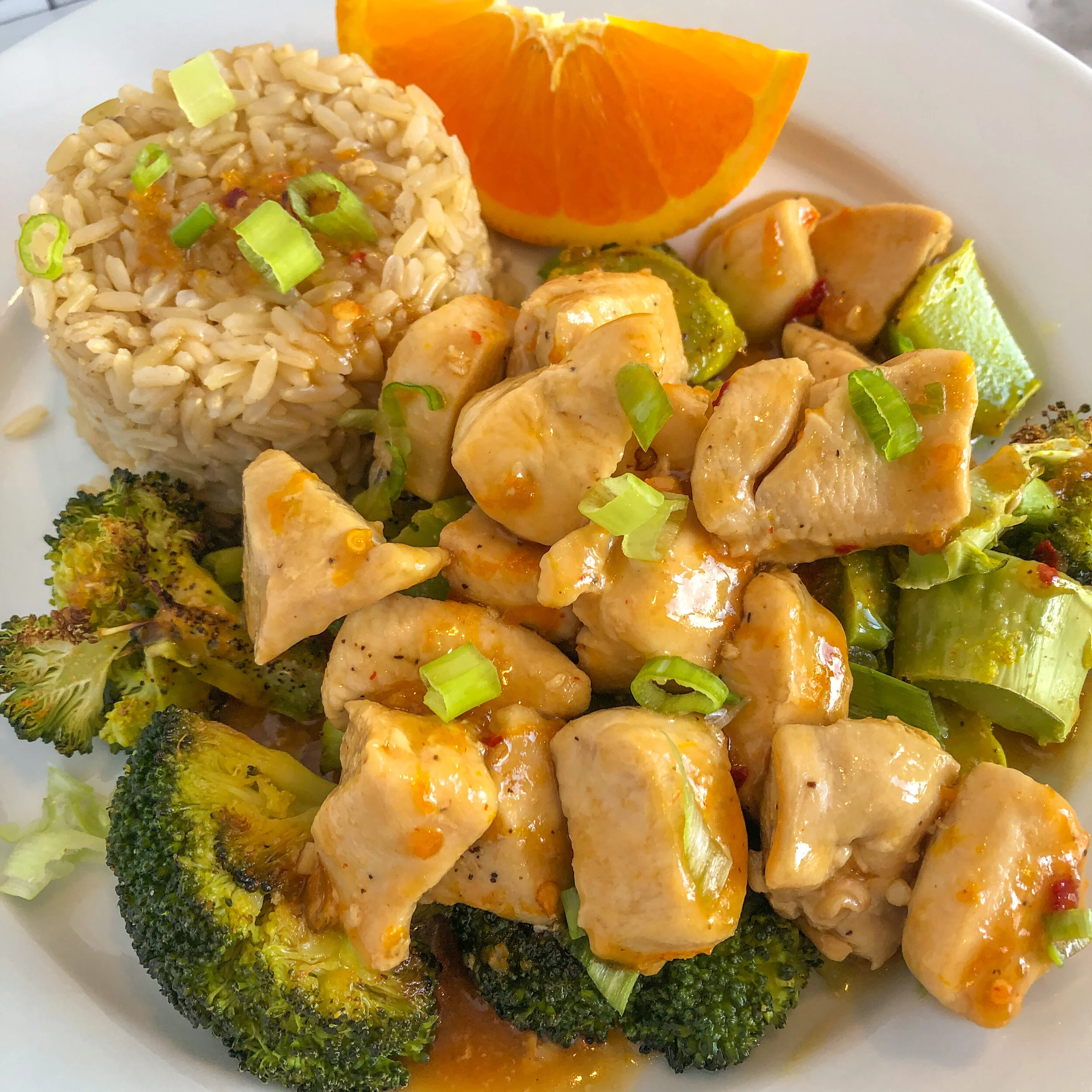 Skinny Orange Chicken
