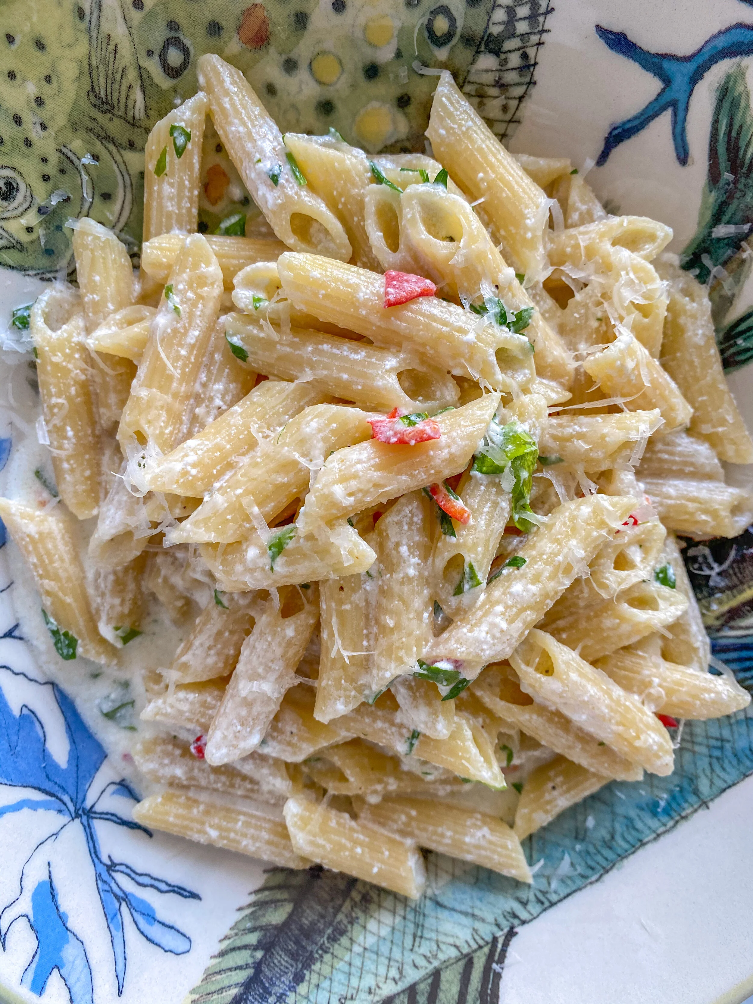 Pasta Ricotta with Peperoncino