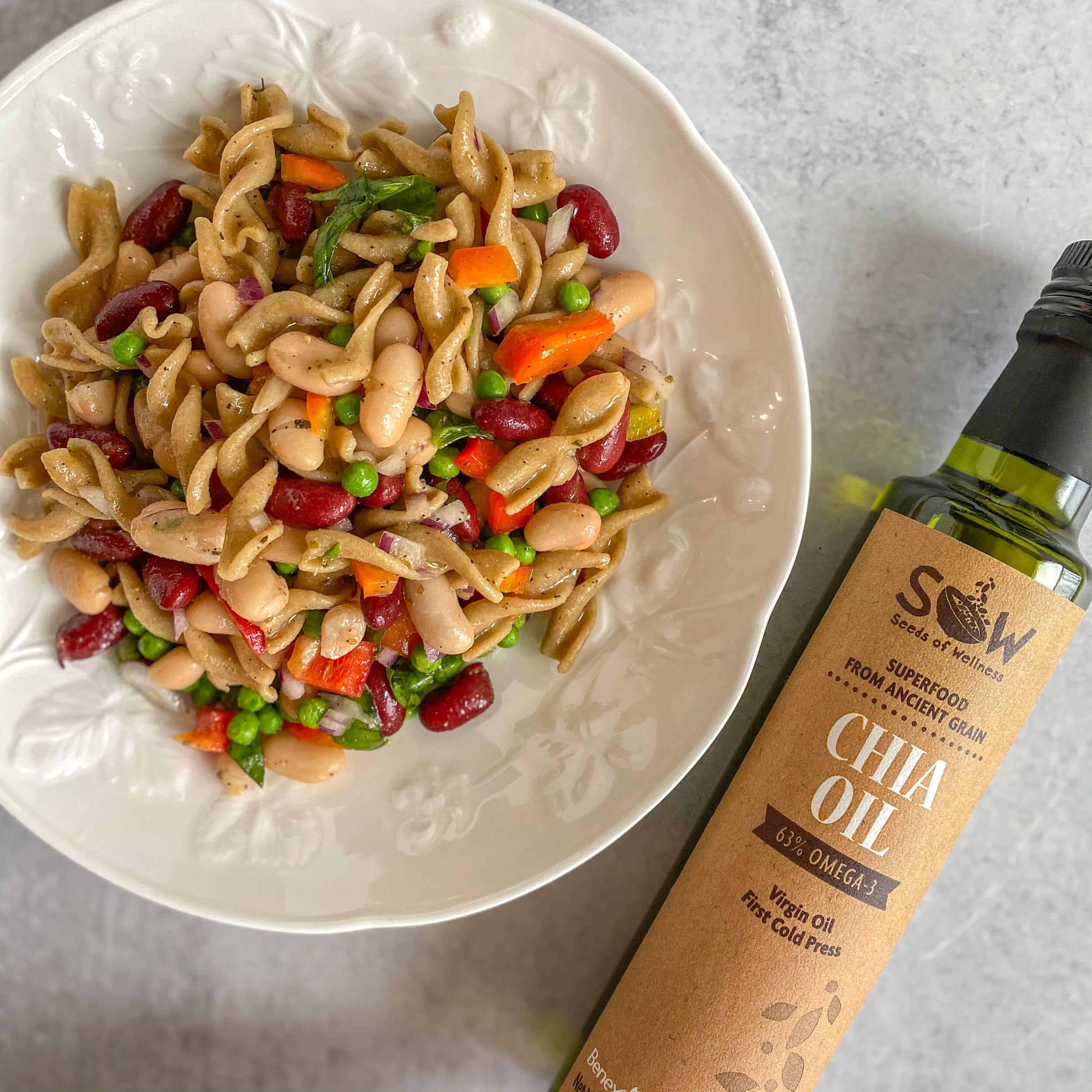 Chia Pasta Salad