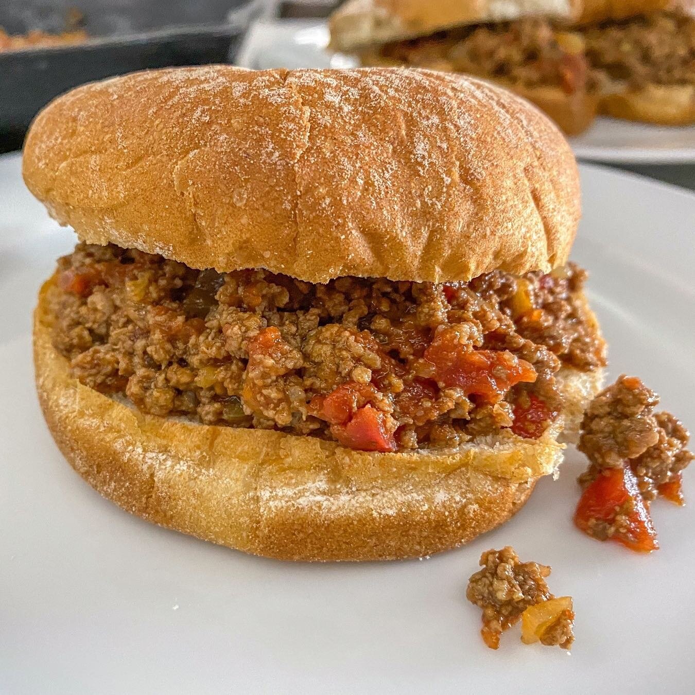 Are Sloppy Joe's still a thing? Try mine, made with ground bison and a homemade sauce with quality ingredients. Swipe for steps!

☝🏼If you want to add another veggie besides the onion to mix in, try peas or diced zucchini.⁠⁠
💥Sloppy Joe&rsquo;s💥⁠⁠