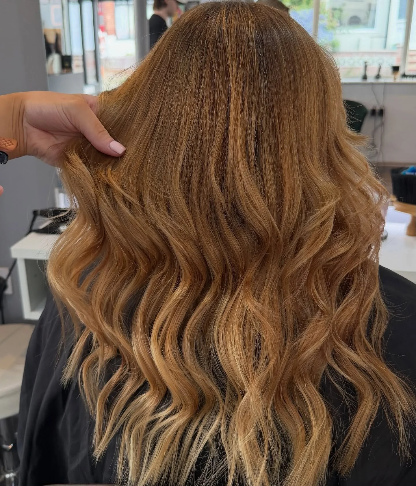 Out with the ginger in with the blonde !

Working on keeping some of the ginger/coppery tones but adding lighter pieces throughout !
Created by Niamh 

#blonde #copper #norwichhairdresser #mouseholdheath #brighterblonde