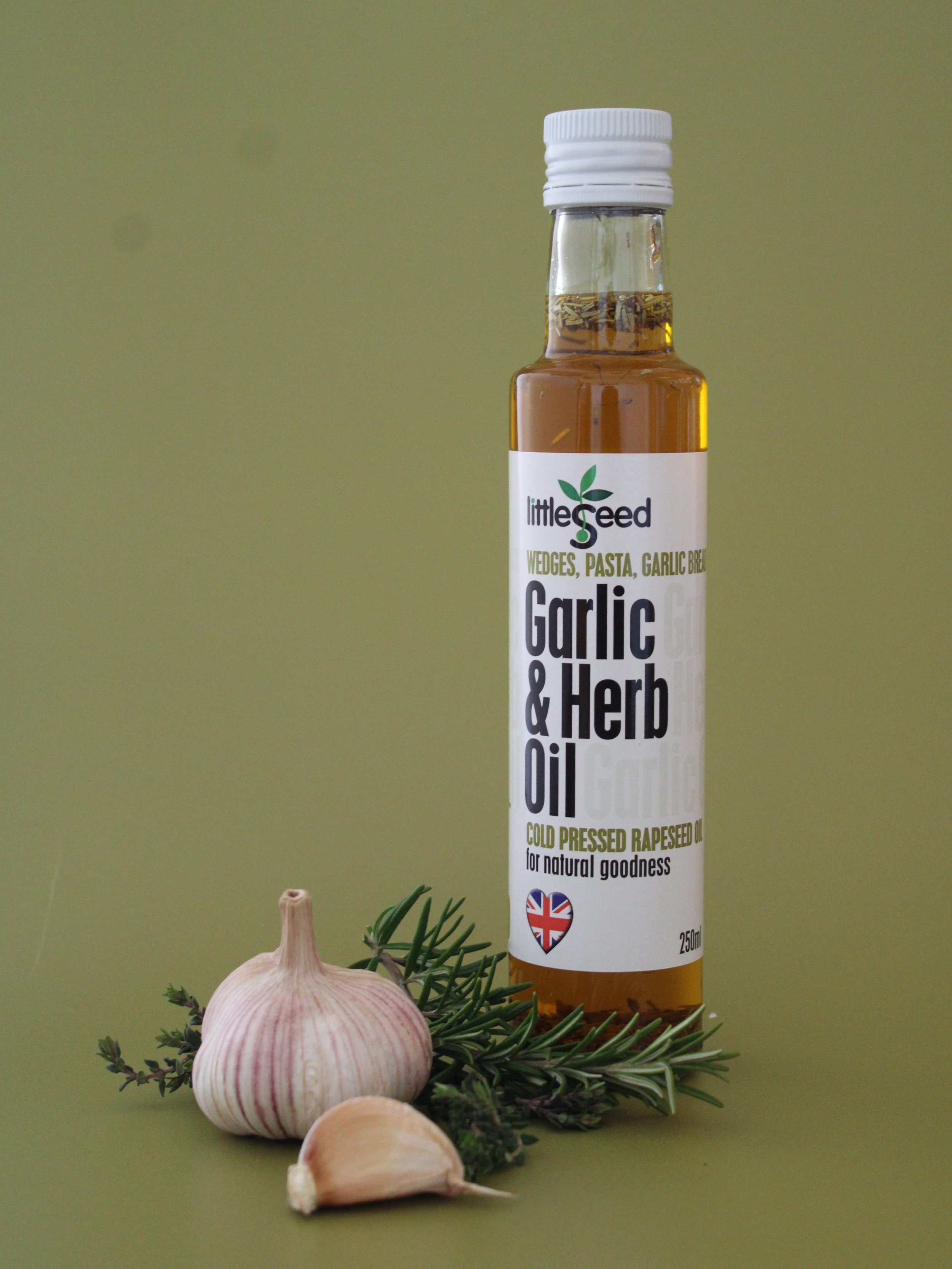 littleseed Garlic &amp; Herb Oil
