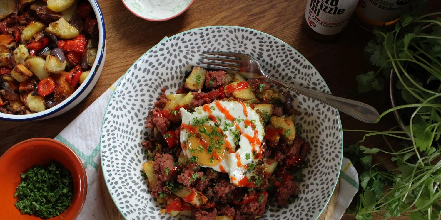 Spicy corned beef hash brunch — littleseed
