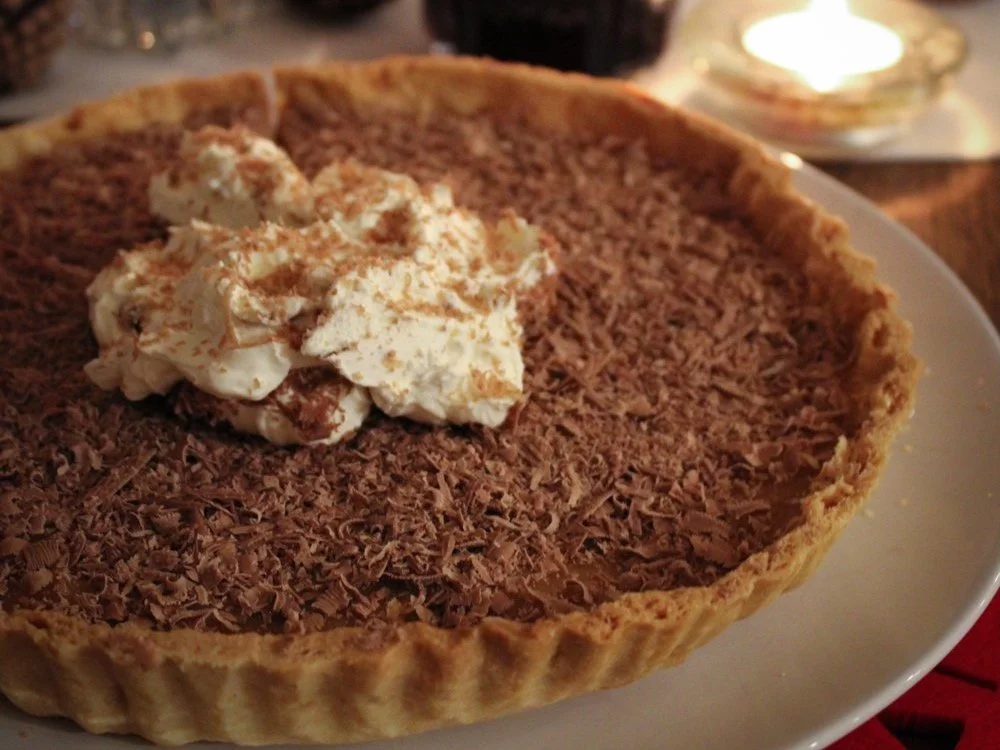 Fudge & Chocolate Tart — littleseed