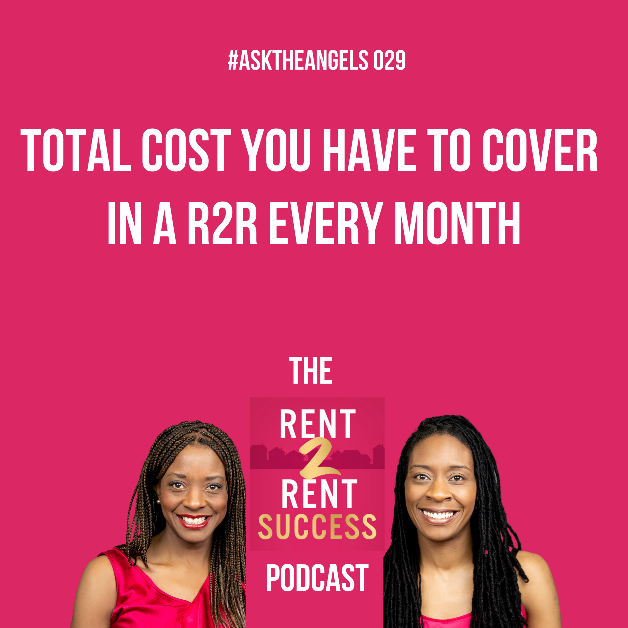 What are the total costs I need to cover in a rent to rent HMO property each month?