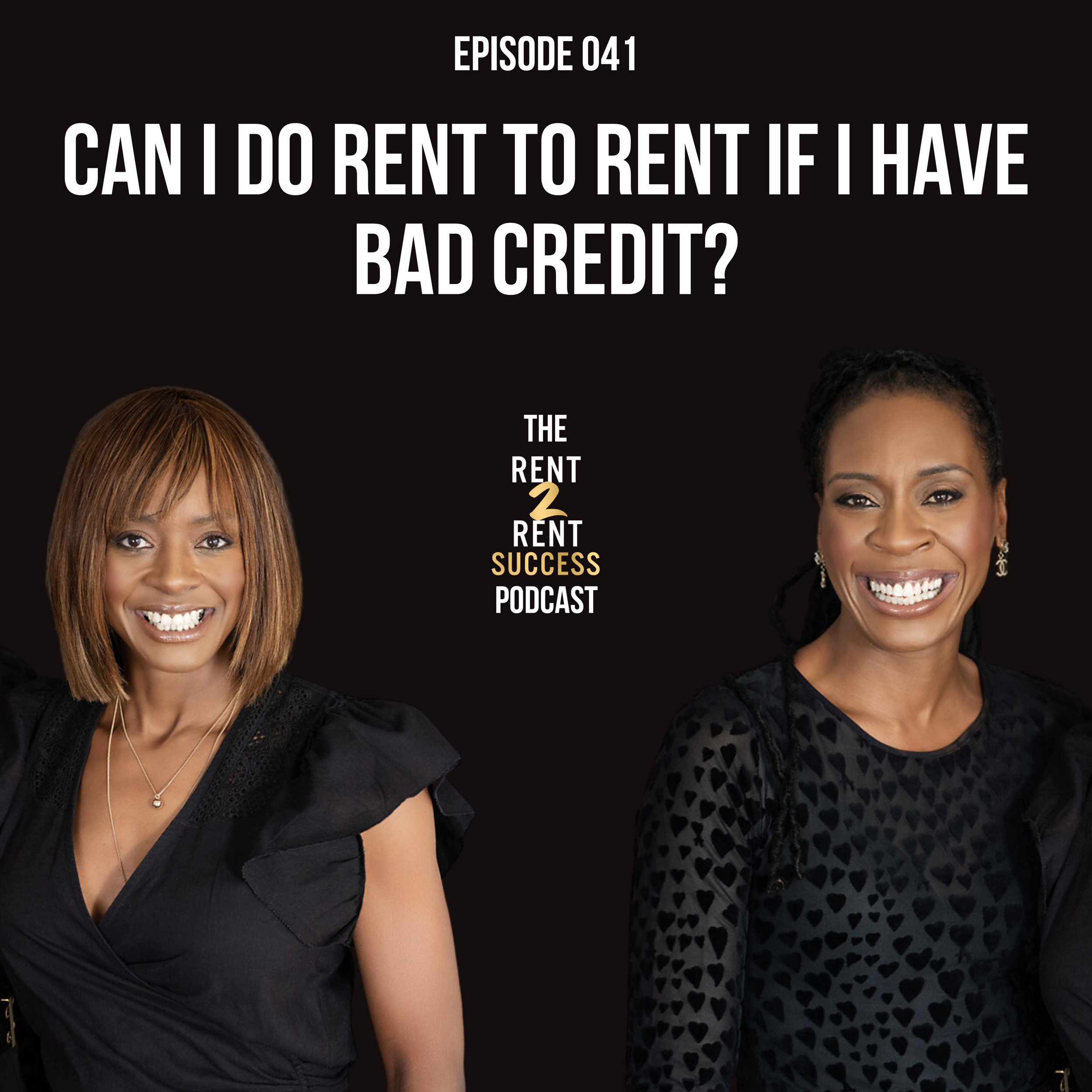 Can I do rent to rent if I have bad credit?