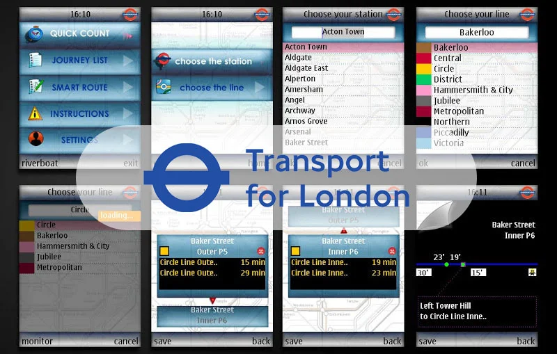 Geeky time: Transport for London mobile app