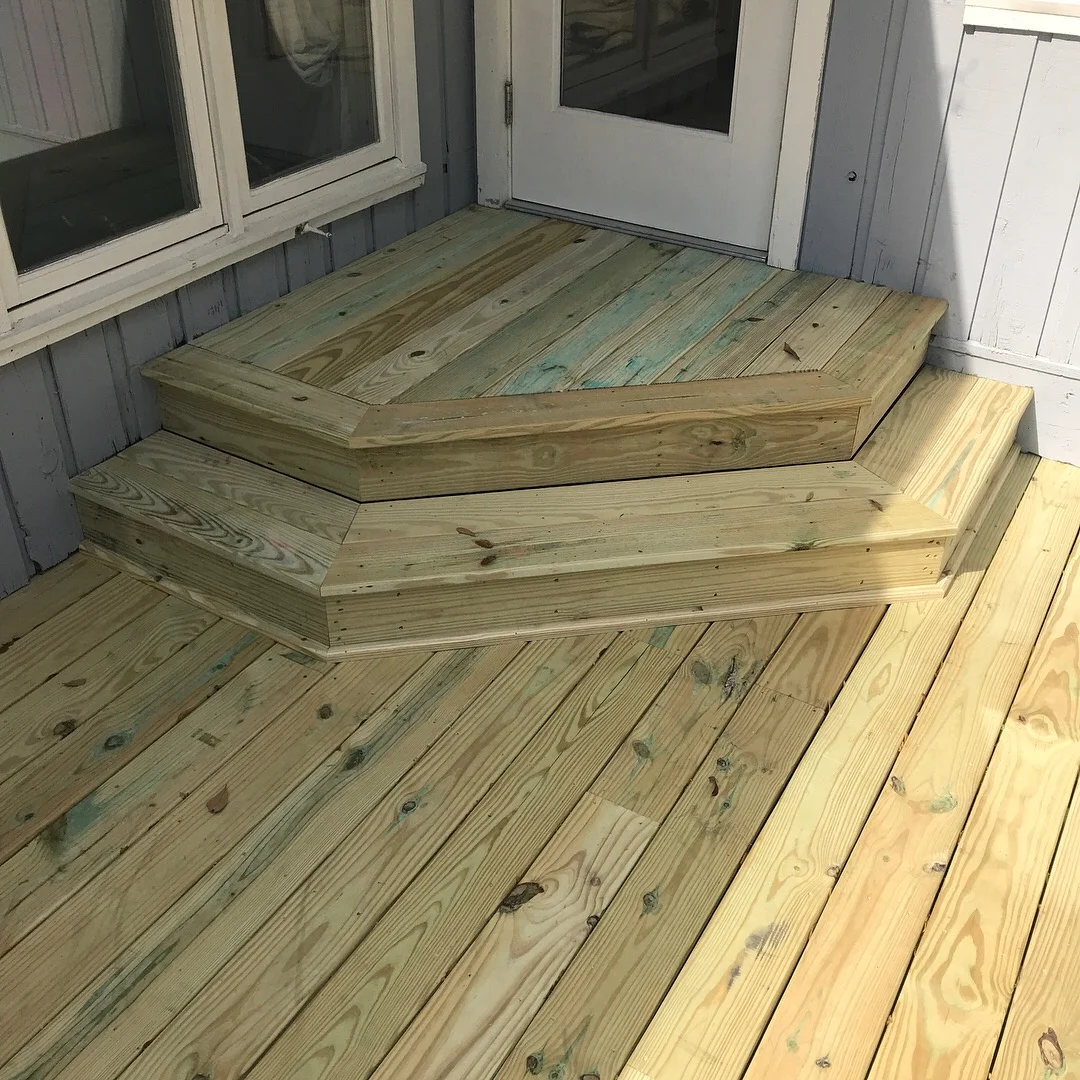 Expansive Deck with View