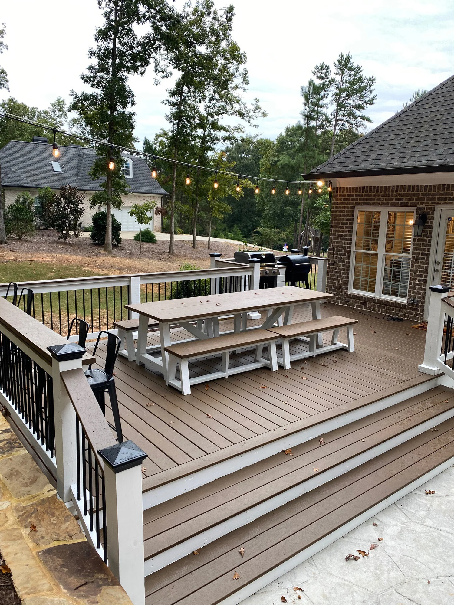 Wood Deck Construction