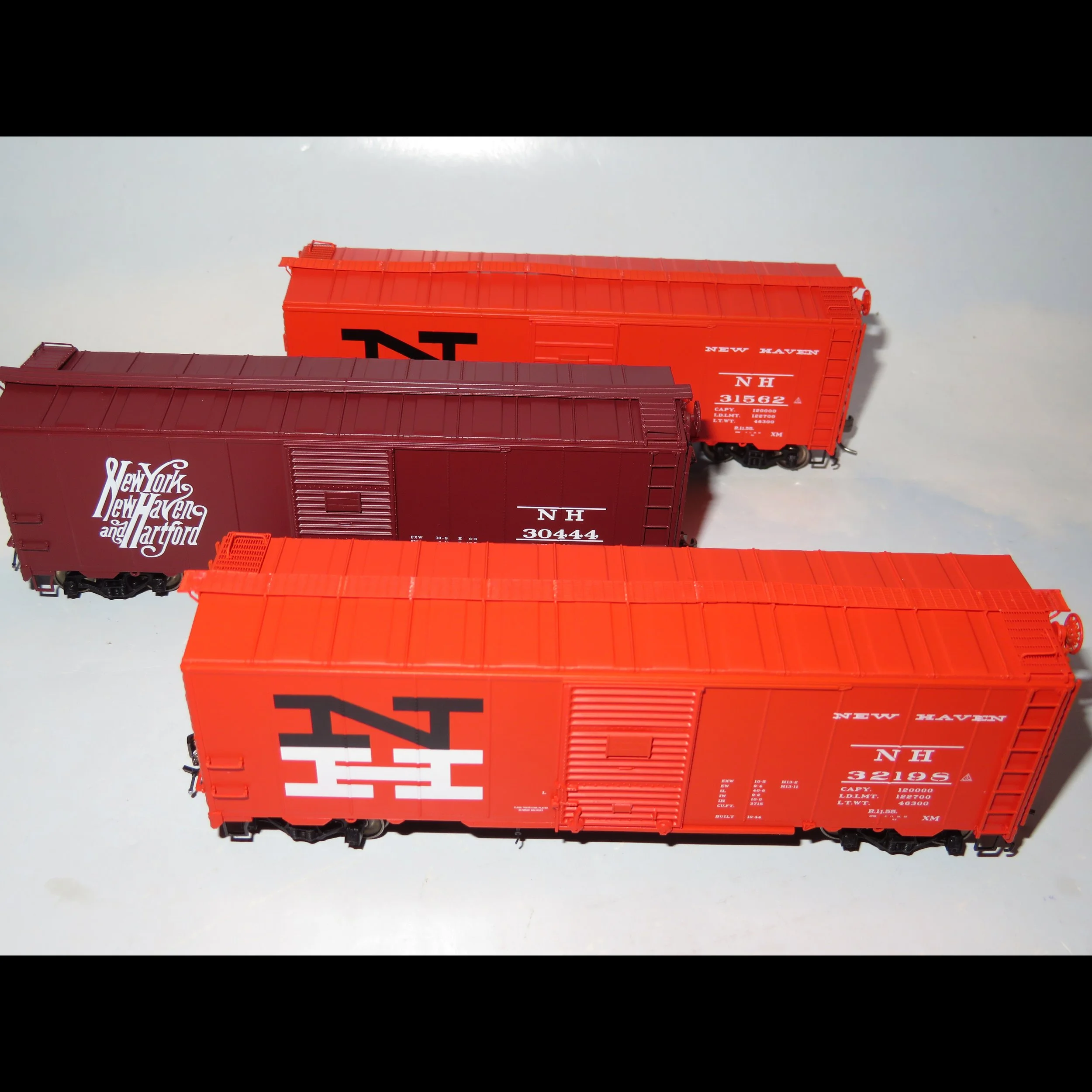 Rapido 1937 AAR BOXCARS NHRHTA EXCLUSIVE!