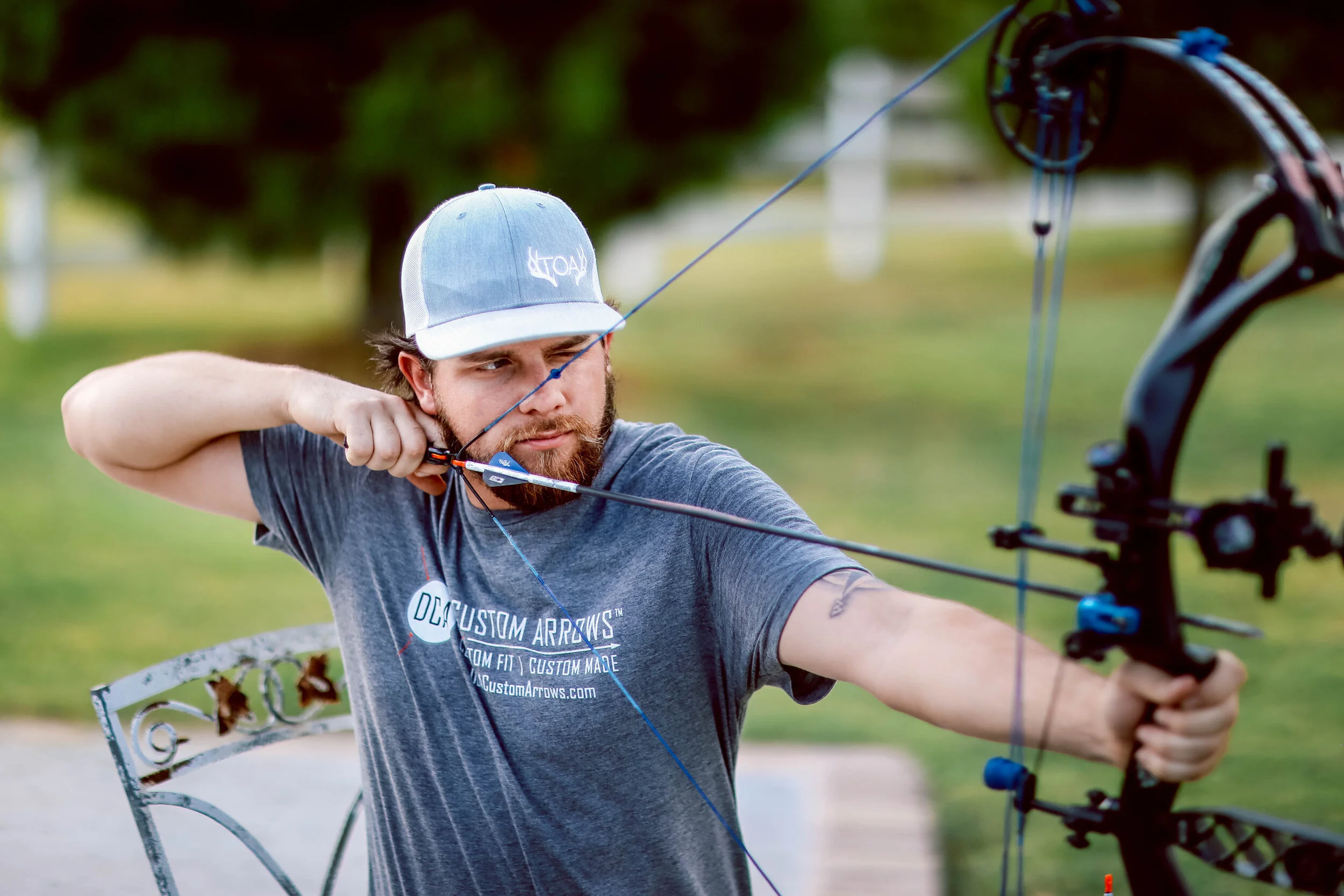 My buddy Dexter from @archeryquesttv making the shirts look good!