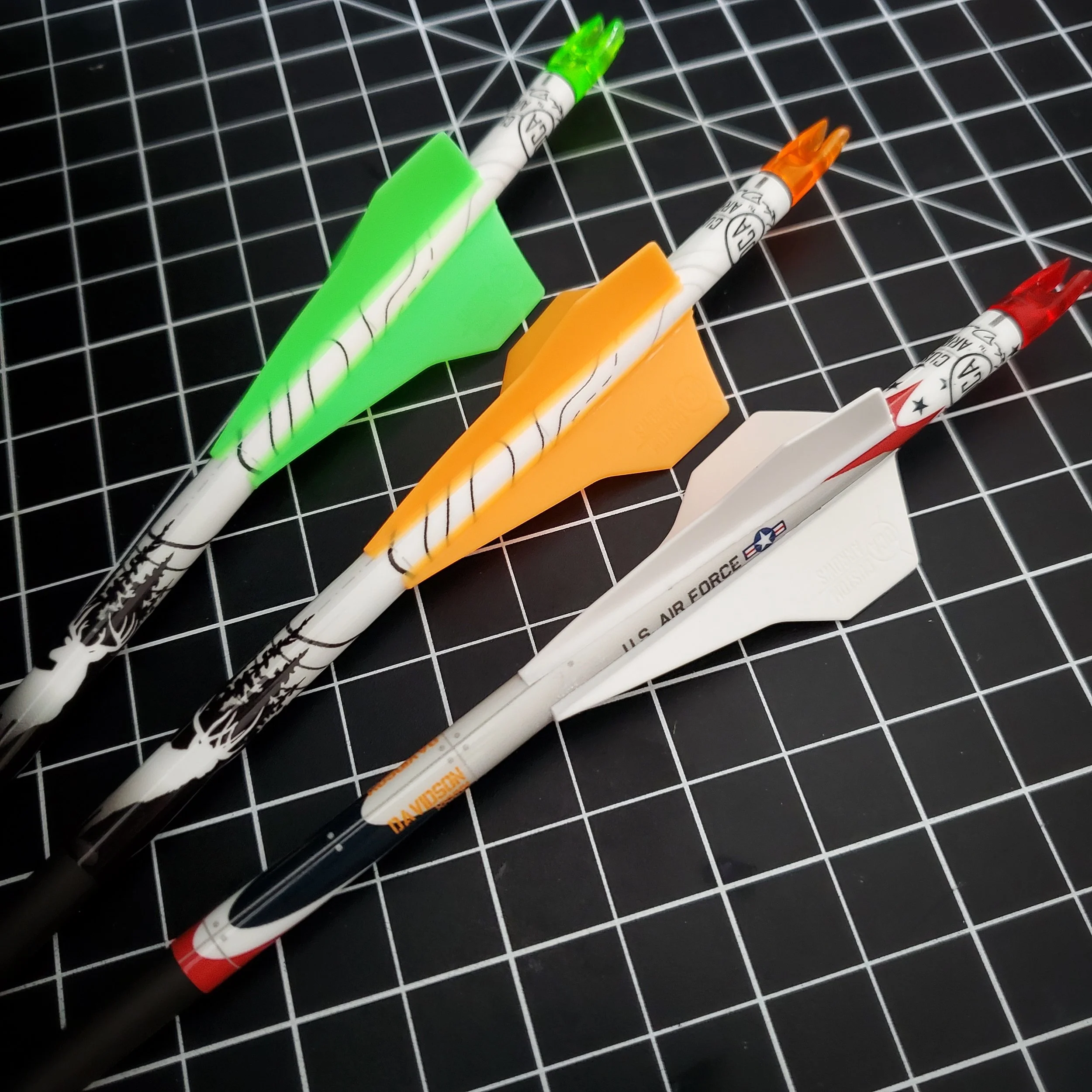 DCA Custom Arrows Super Sabre Vanes — DCA CUSTOM ARROWS