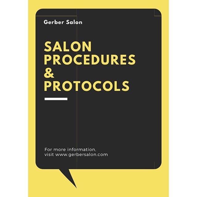 SALON PROCEDURES &amp; PROTOCOLS | Our team has been working diligently to create a safe environment while keeping our motto of relaxed excellence alive. We are thrilled to open our doors Tuesday June 23rd. We have missed you all so much! PLEASE SWIP