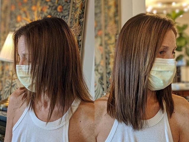 FRESH extensions 🙌🏻 @metalkat_hairgypsy uses #bellamihairextensions to pump up the volume in her guest&rsquo;s hair. Your DREAM HAIR is in reach when you call to make your consultation appointment! What are you waiting for? ✨ #GERBERSALON
