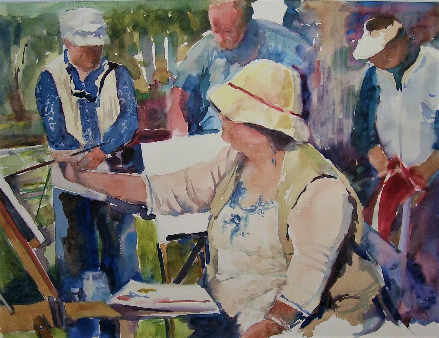   3. Susanna Anastasia    Master Class   Watercolor, 19 x 25  $3,000 