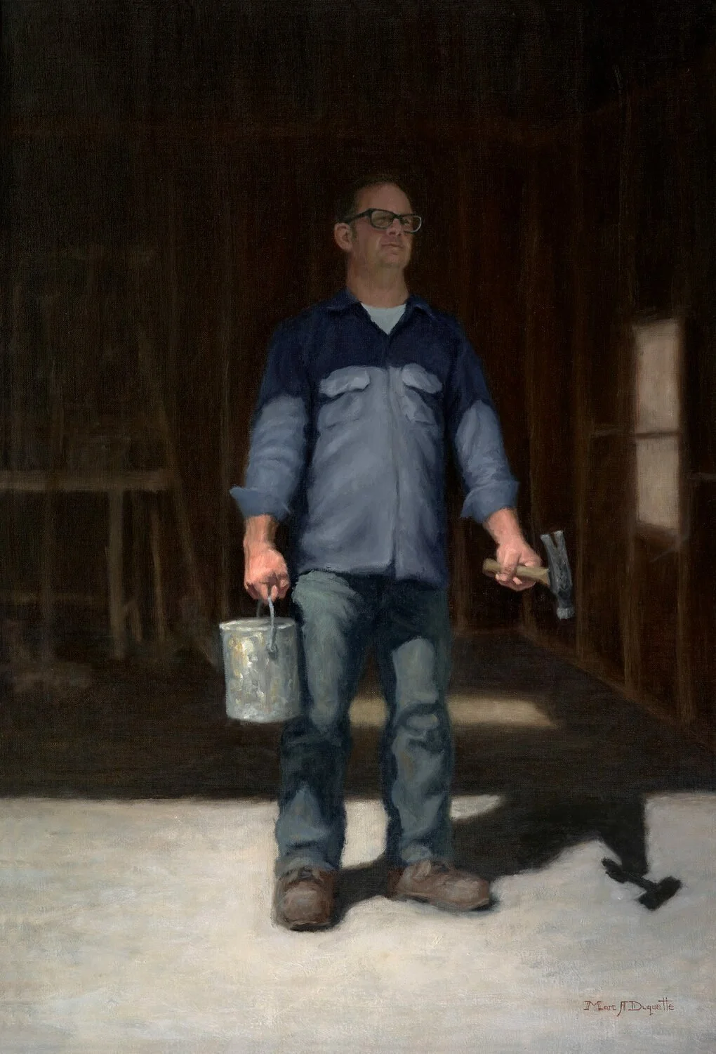   28. Marc A. Duquette    Ataraxia   Oil, 32 x 22  $3,500 