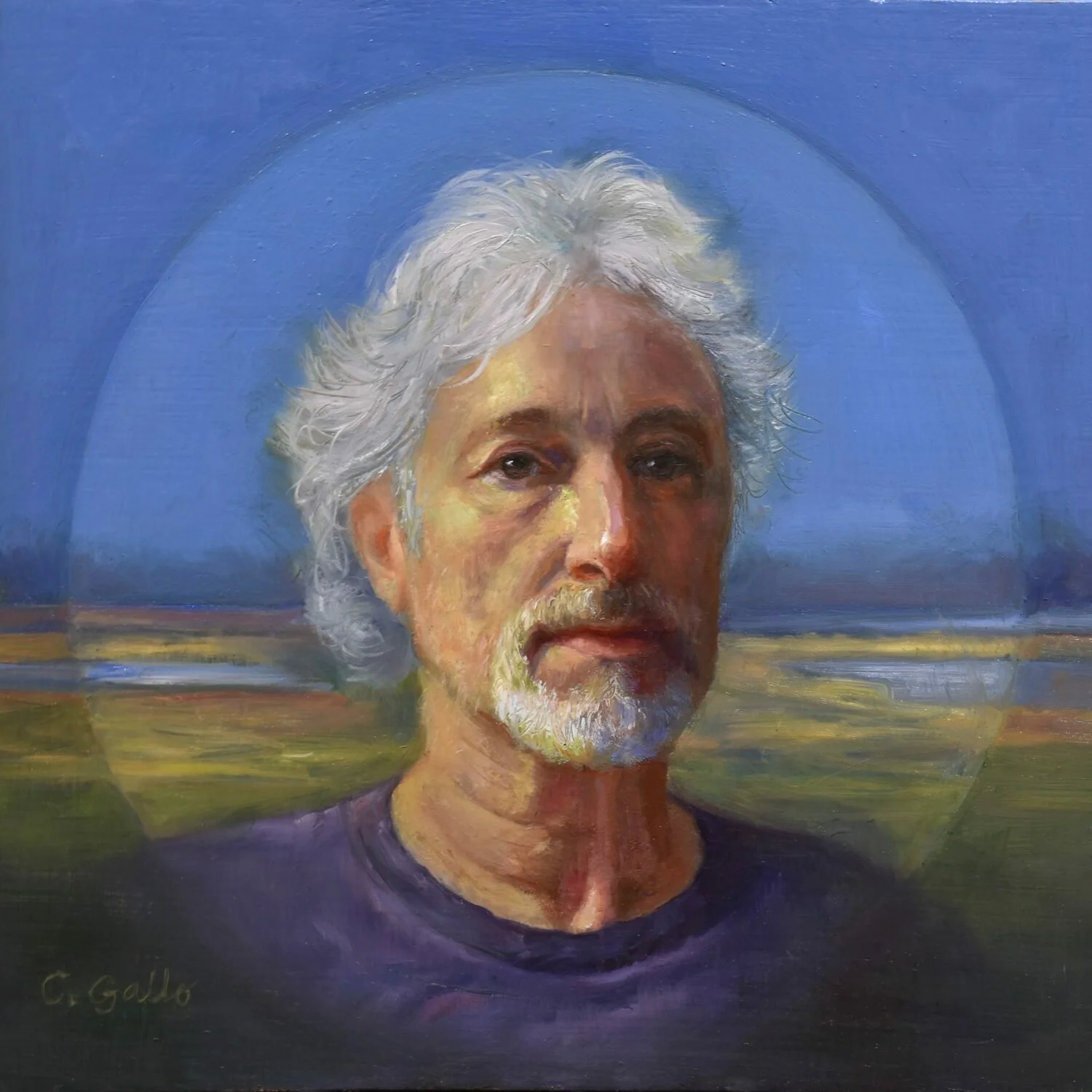   31. Colleen Gallo    Glenn   Oil, 12 x 12  NFS 