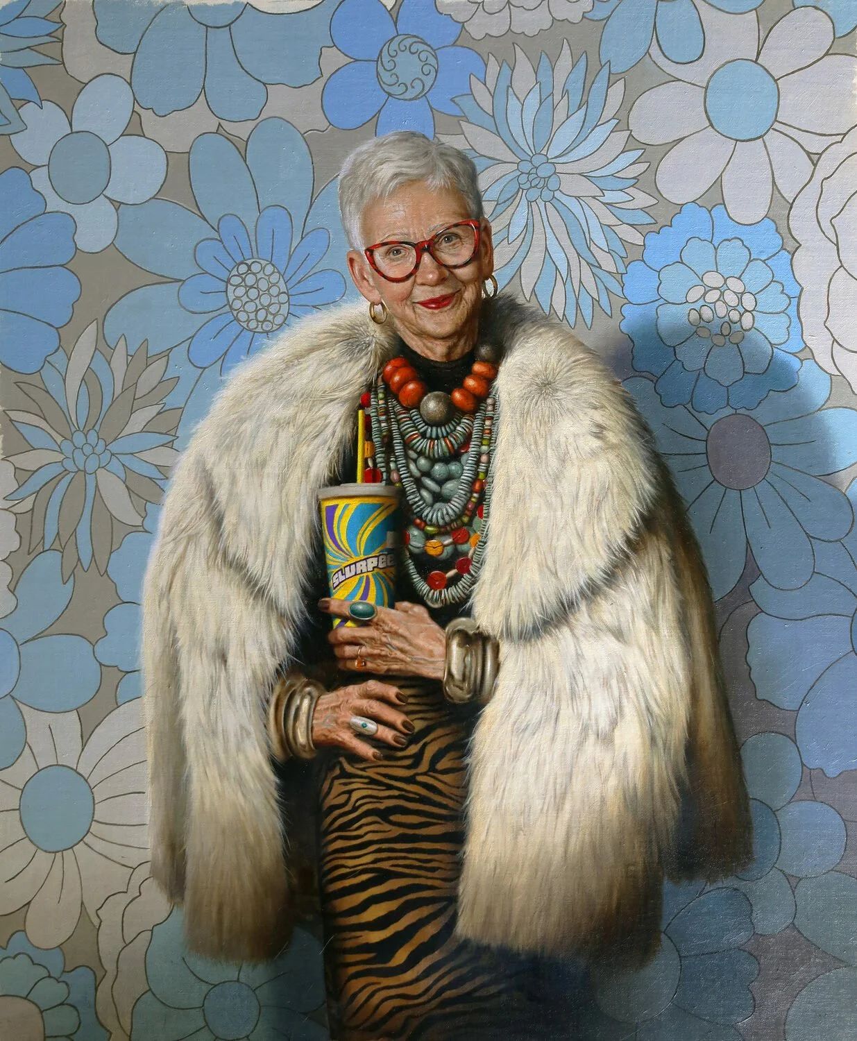   70. Robert Papp    Slurpee!   Oil, 26 x 22  $5,000   RAI Board of Trustees' Award for Traditional Portrait/Figure  