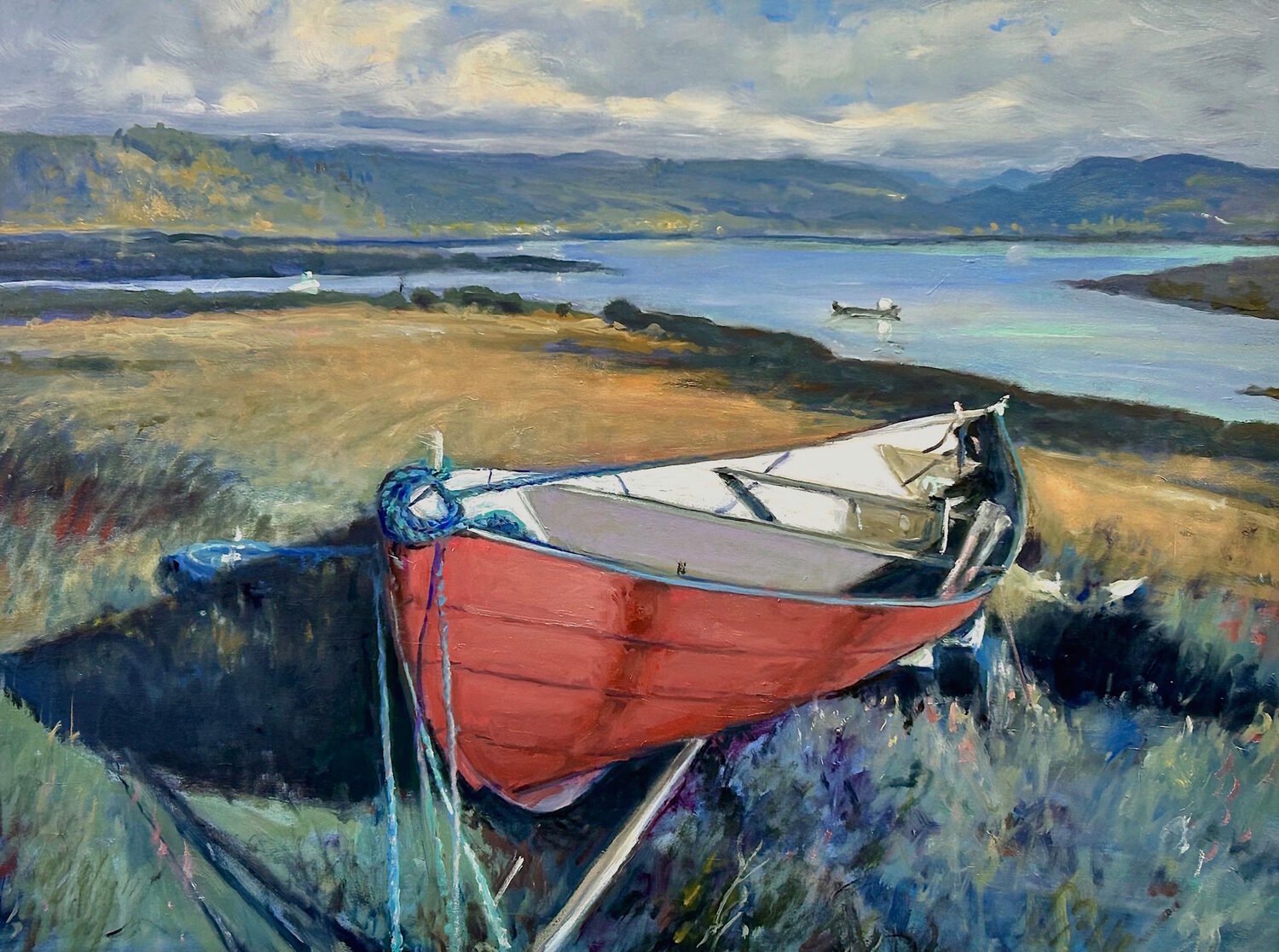   81. Richard Rosenblatt    Alone But Not Forgotten   Oil, 30 x 40  $7,500   Arthur F. Maynard Award  