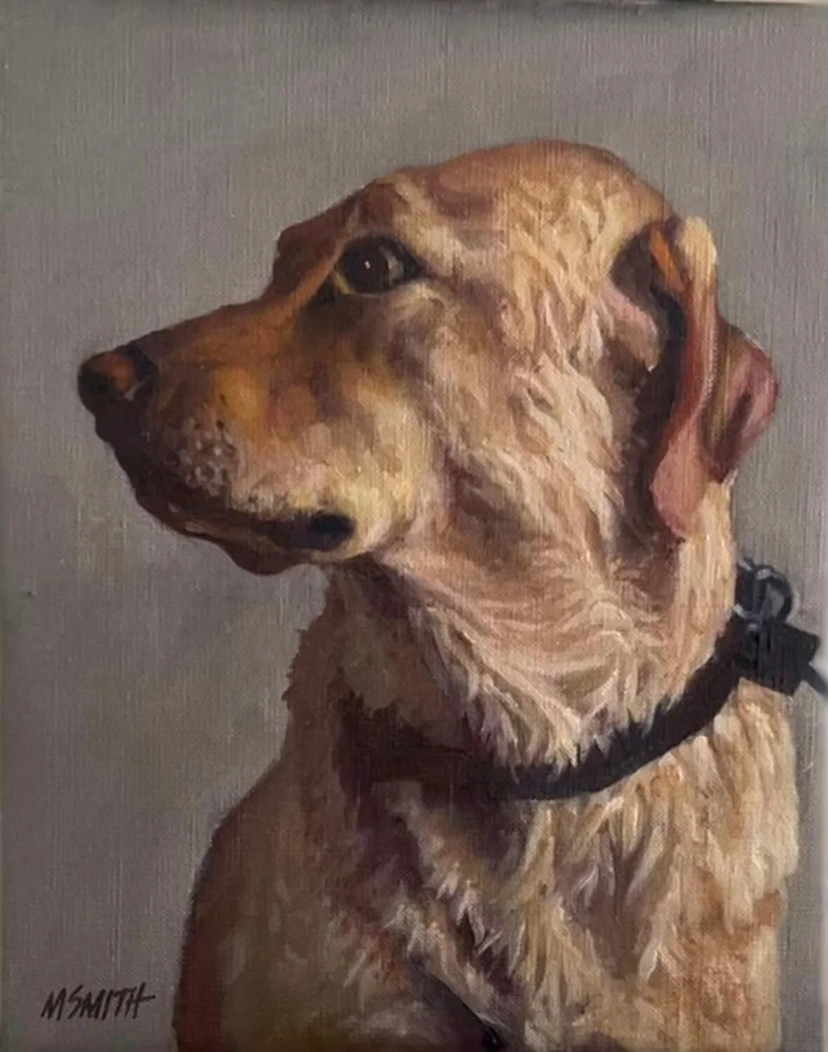   93. Murray Smith    Teddy   Oil, 10 x 8  NFS 