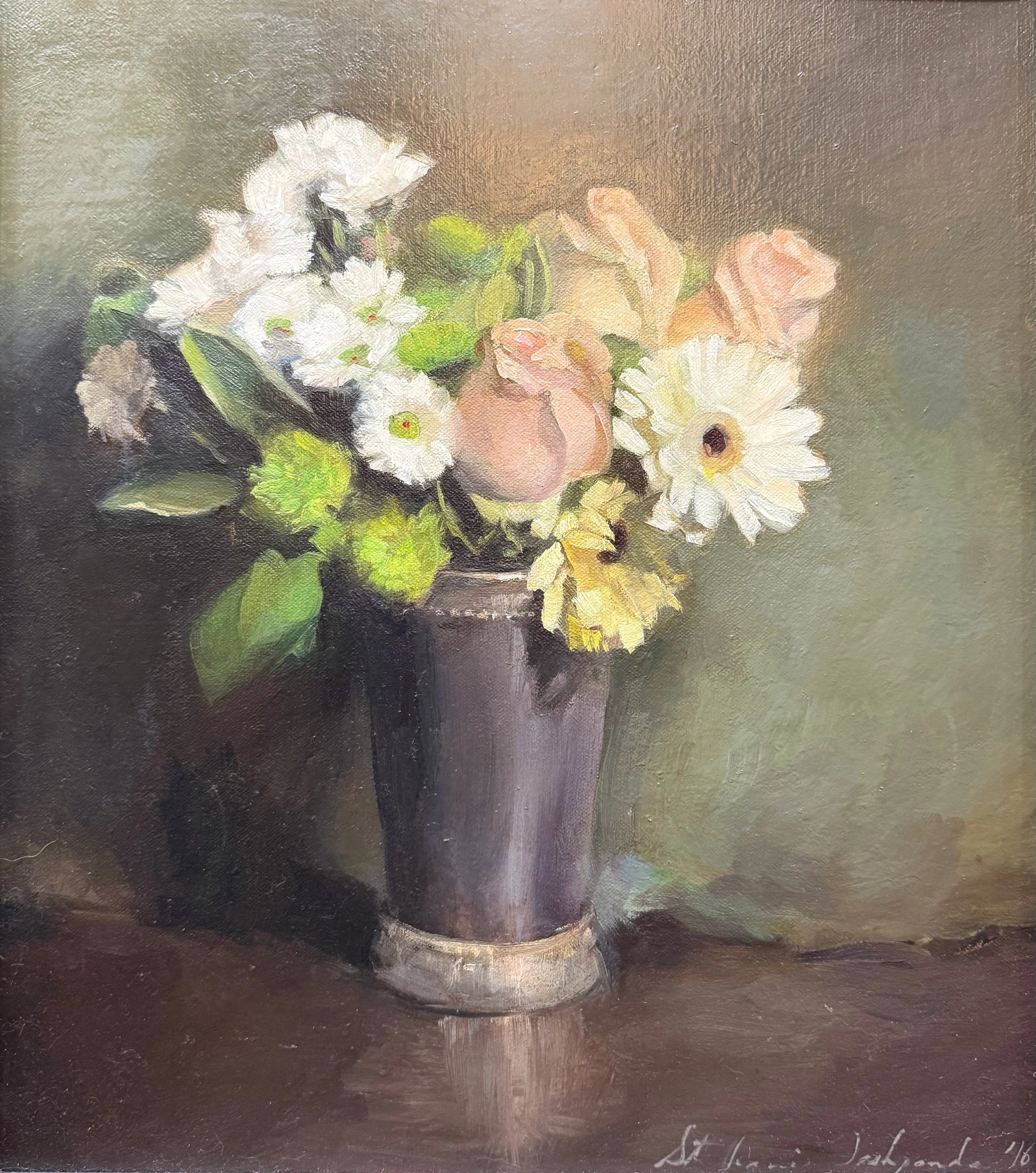   6. Stephanie Deshpande    Petite Bouquet   Oil, 16x14 