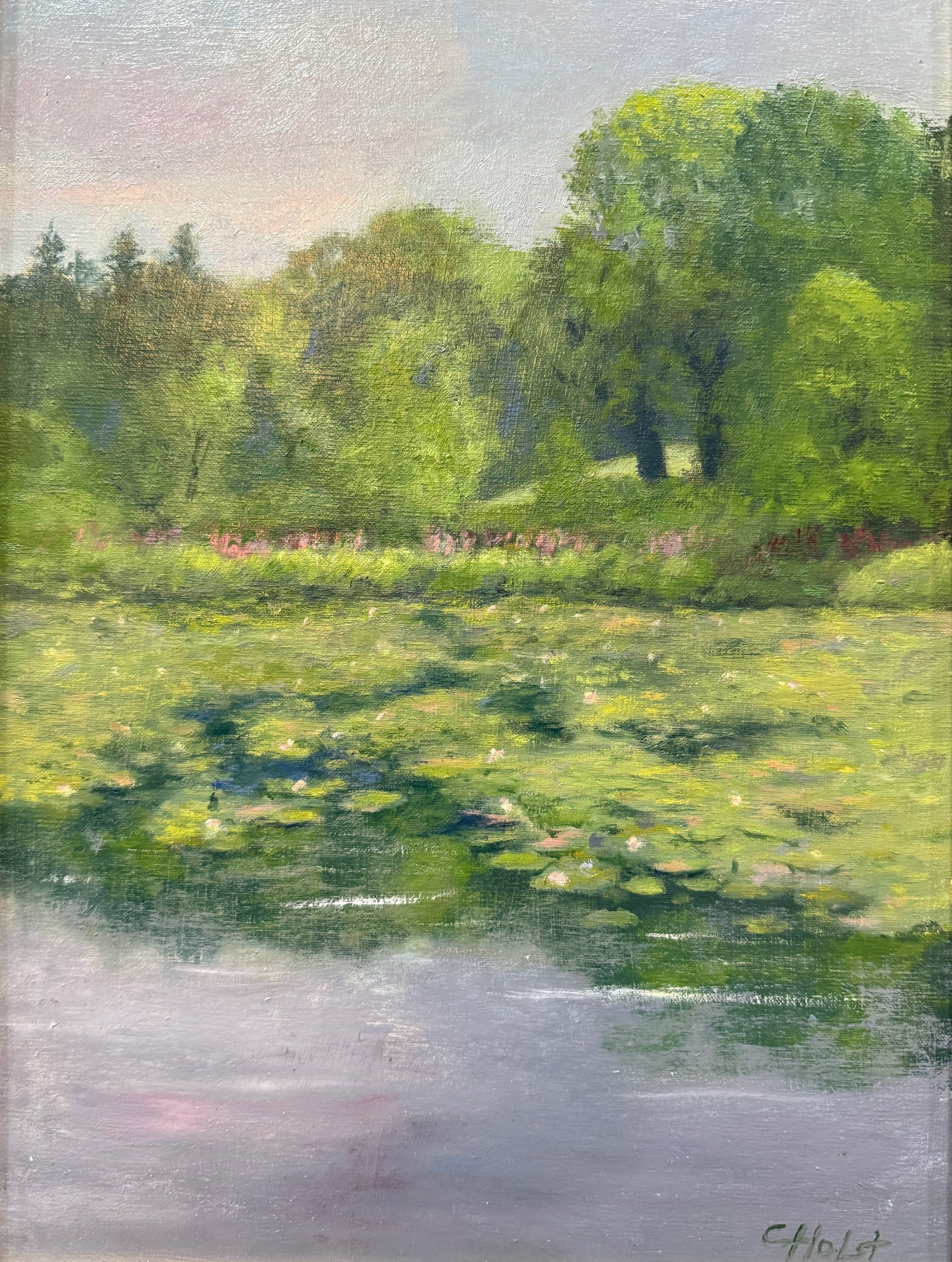   5. Carl Holst    Delaware Afternoon   Oil 