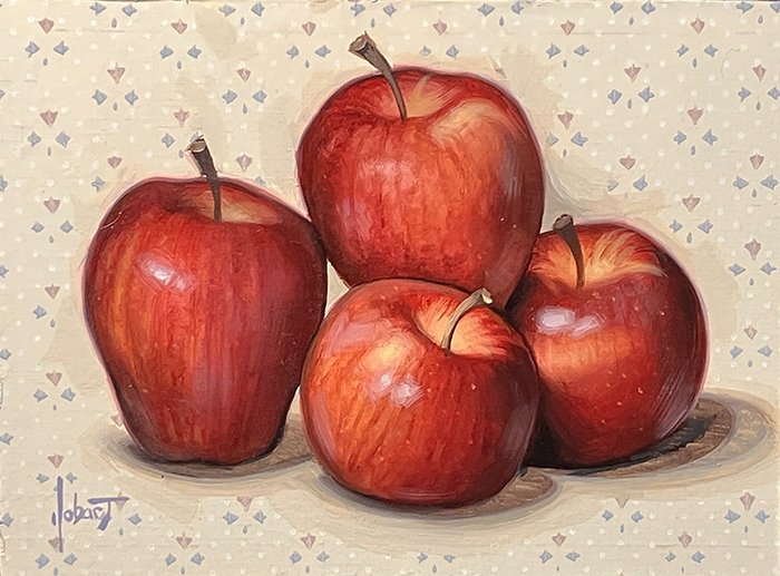  Clinton Hobart “Four Apples” 