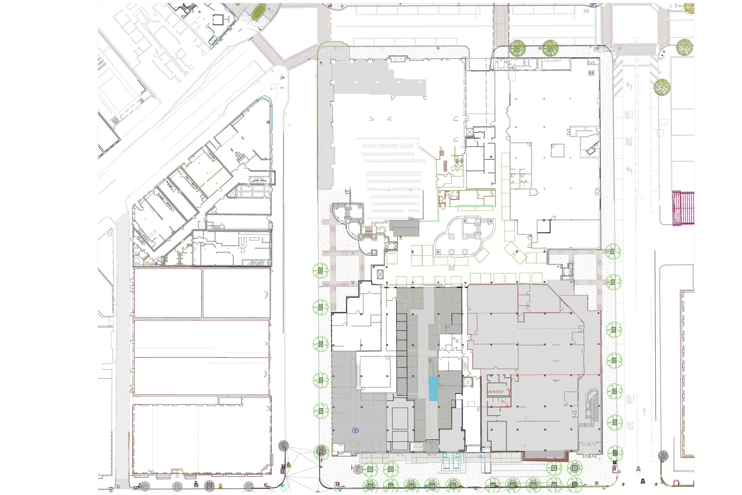 FIRST FLOOR PLAN - Troy Atrium &amp; Frear Build…
