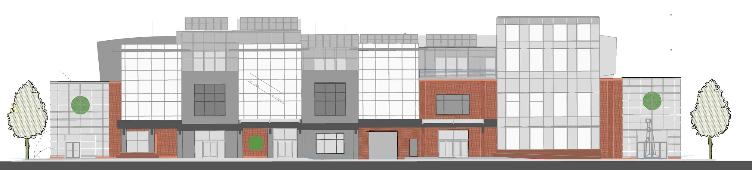 BROADWAY ELEVATION - Troy Atrium