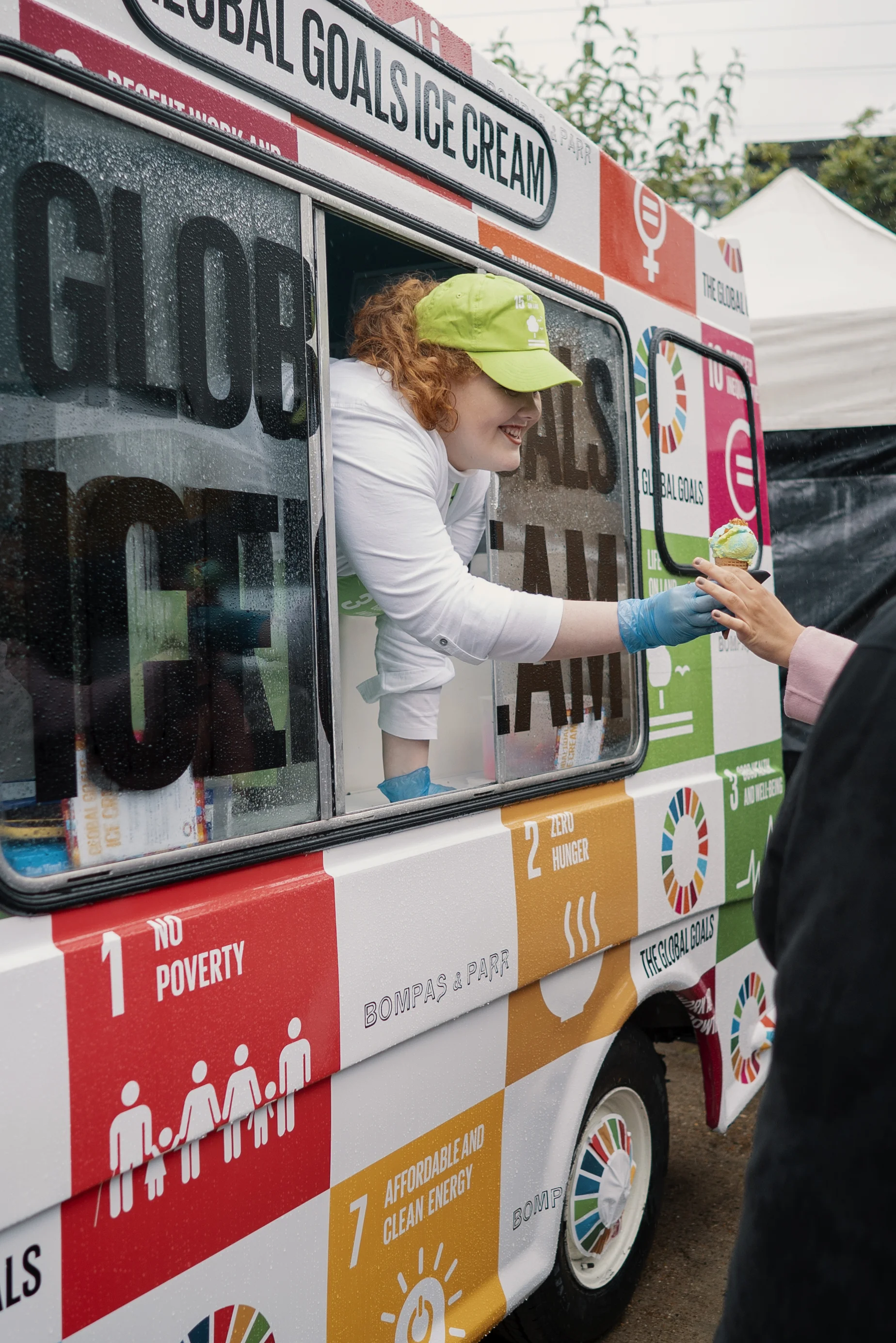 Global Goals ice cream van!