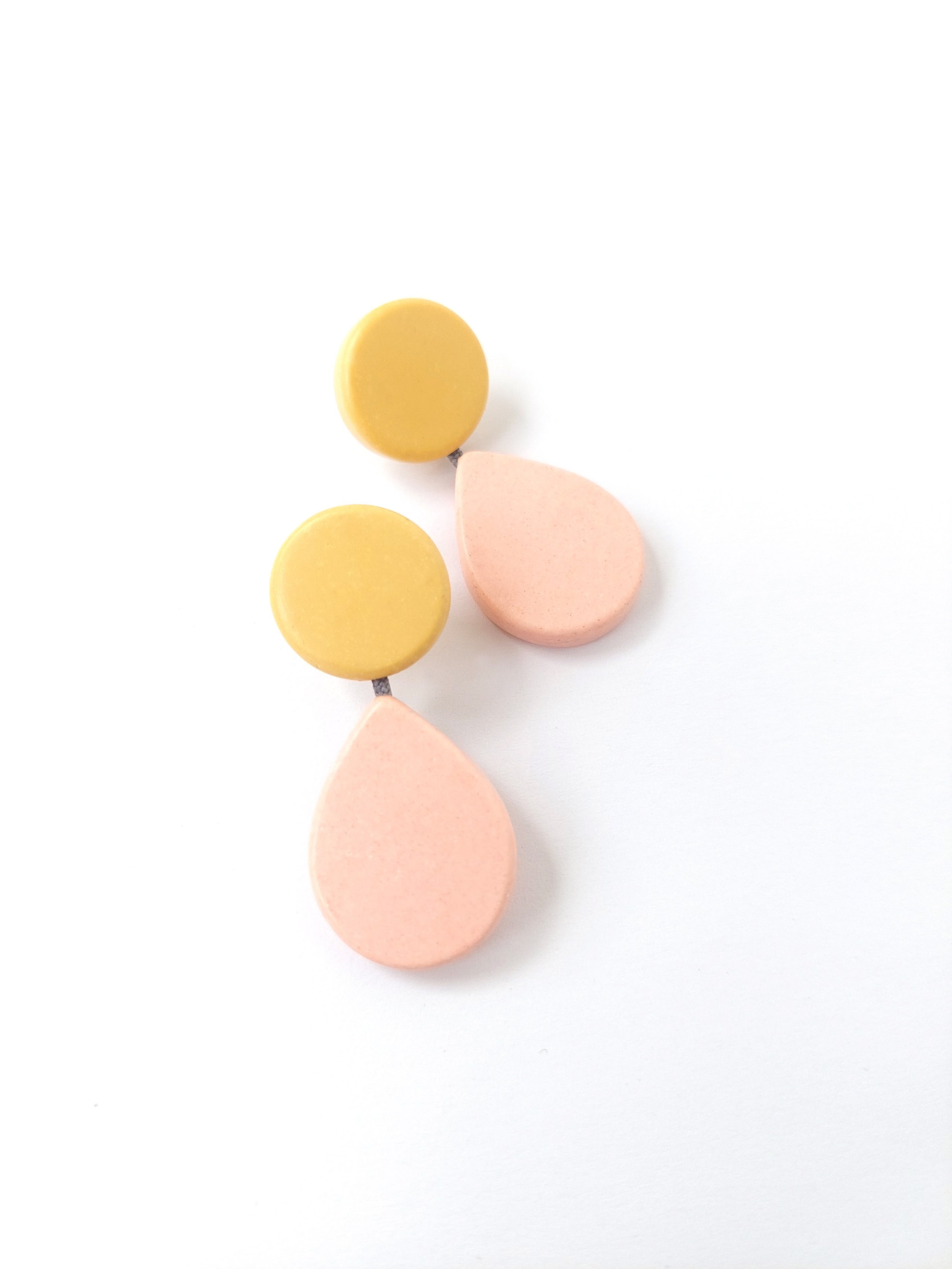 DotDewdropEarringsYellowTopPalePinkAngle.jpg