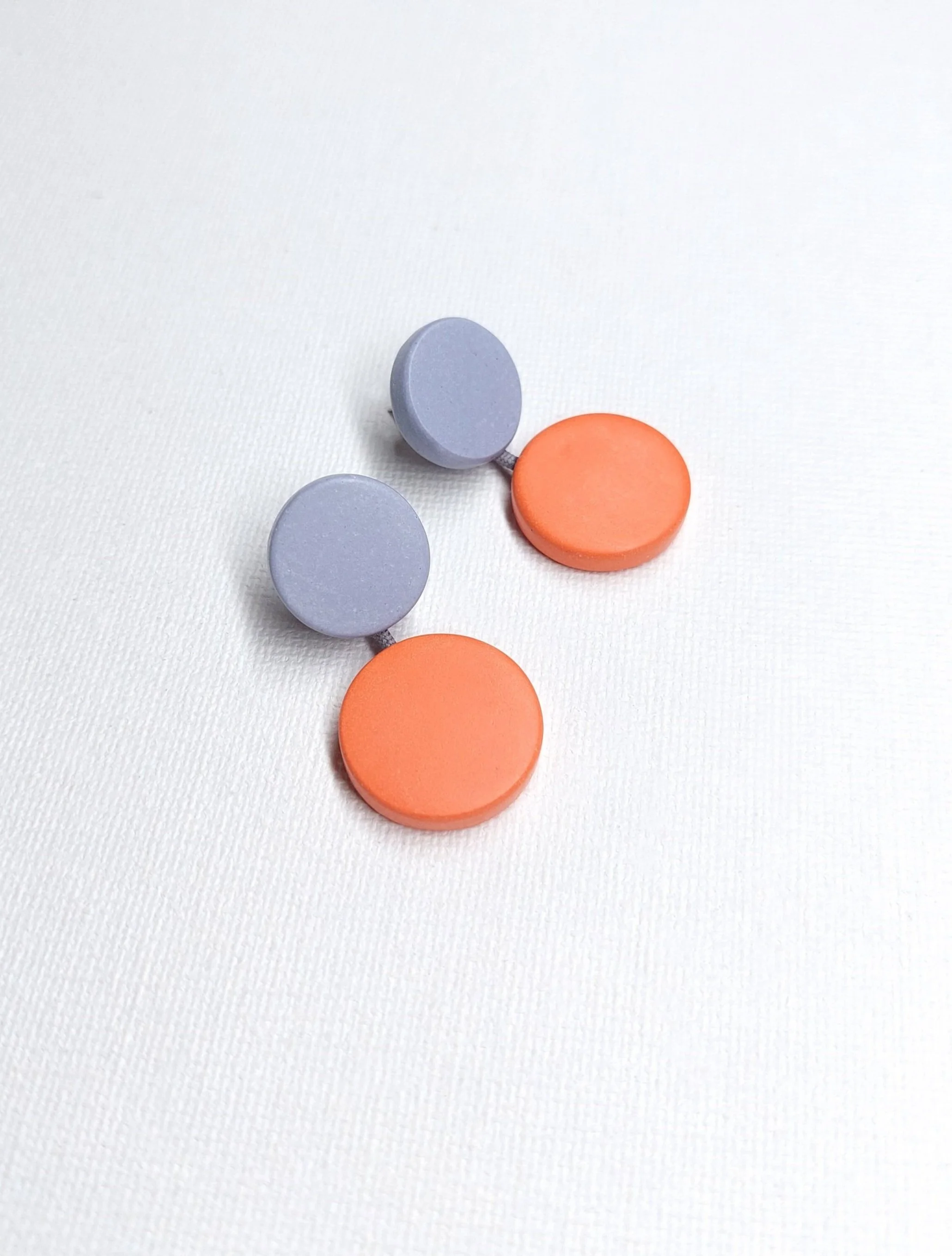 DottoDotEarringsLilacOrangeGreyAngle.jpg