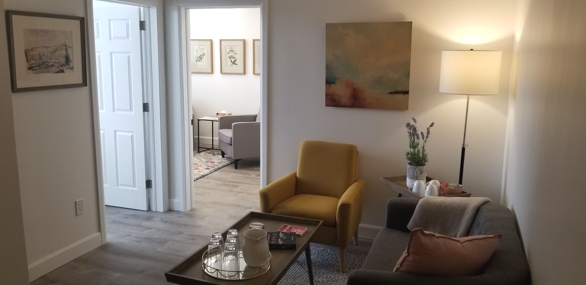Waiting room, Danforth Psychology
