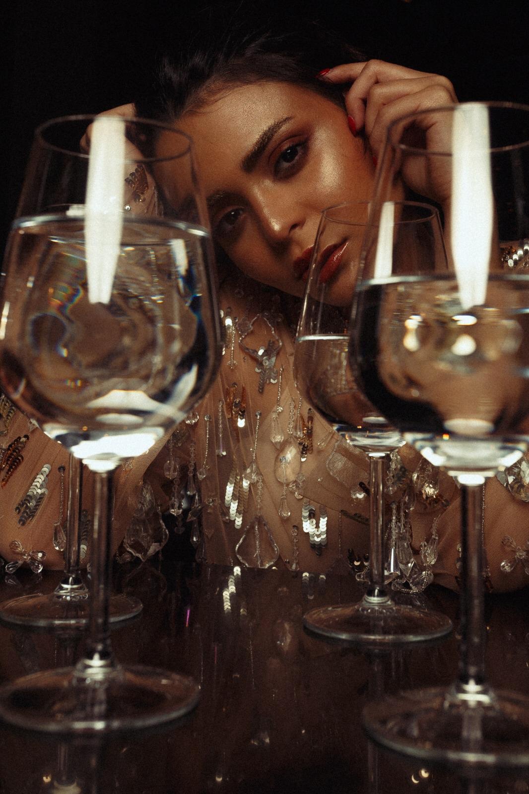 Photography: Baher Khairy Creative Direction/Stylist: Yasmine Kenawi MUA: Dana Khedr Location: U-Bistro Restaurant & Bar