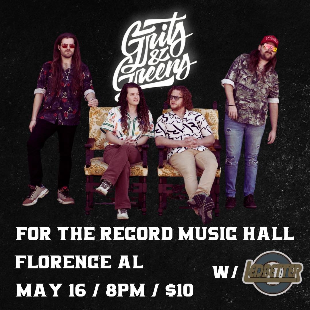 Looking forward to being back in Florence, AL this week! Join us at @fortherecordmusichall  Thursday (May 16th) with our friends @ledbetterband85 kicking off the show at 8PM! 
.
#eatyourgreens #haveabowl