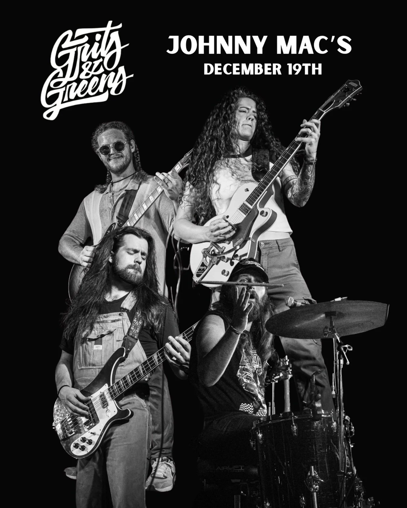 Super excited for our last show of the year in Fairhope, AL! Make plans to join us at @johnnymac505 right AFTER @liveatfivefairhope&rsquo;s Jacob Hall Memorial Jam (ft. members of @redclaystrays) on December 19th! We&rsquo;re kicking things off aroun