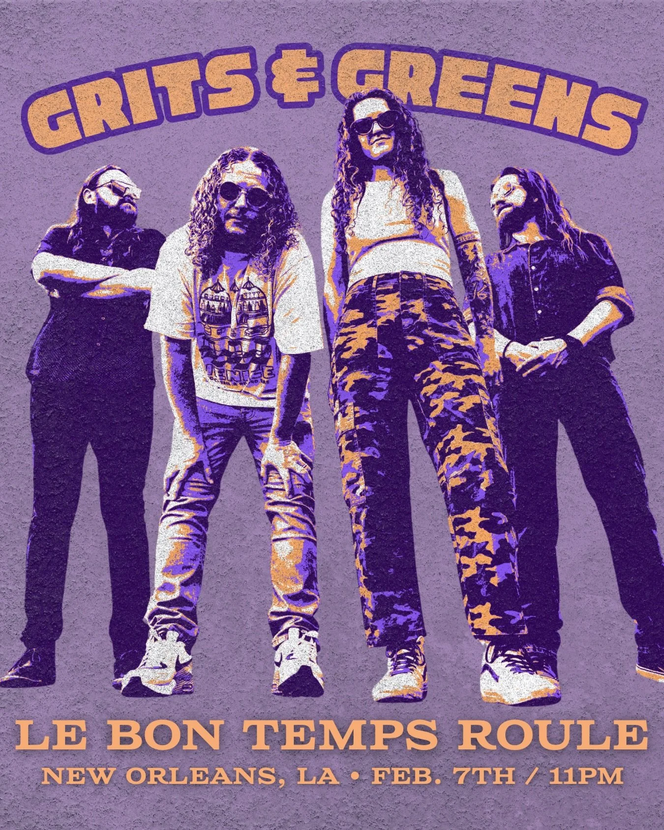 Super stoked to be back in New Orleans for Mardi Gras season! Make plans to join us at @lebontempsroulenola on February 7th 🪩