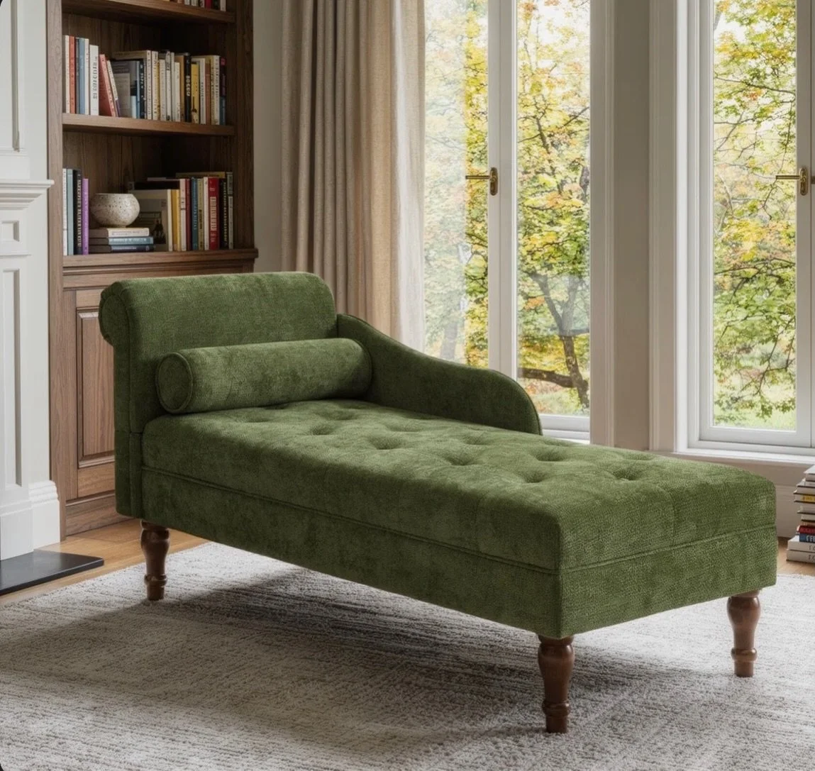 ATTENTION FRIENDS! Does anyone have a chaise lounge chair like this the band could use for an upcoming project? Would just need to borrow it for a day. Green isn&rsquo;t necessary, it can be any color. DM us if so! Thanks for your help 🙌