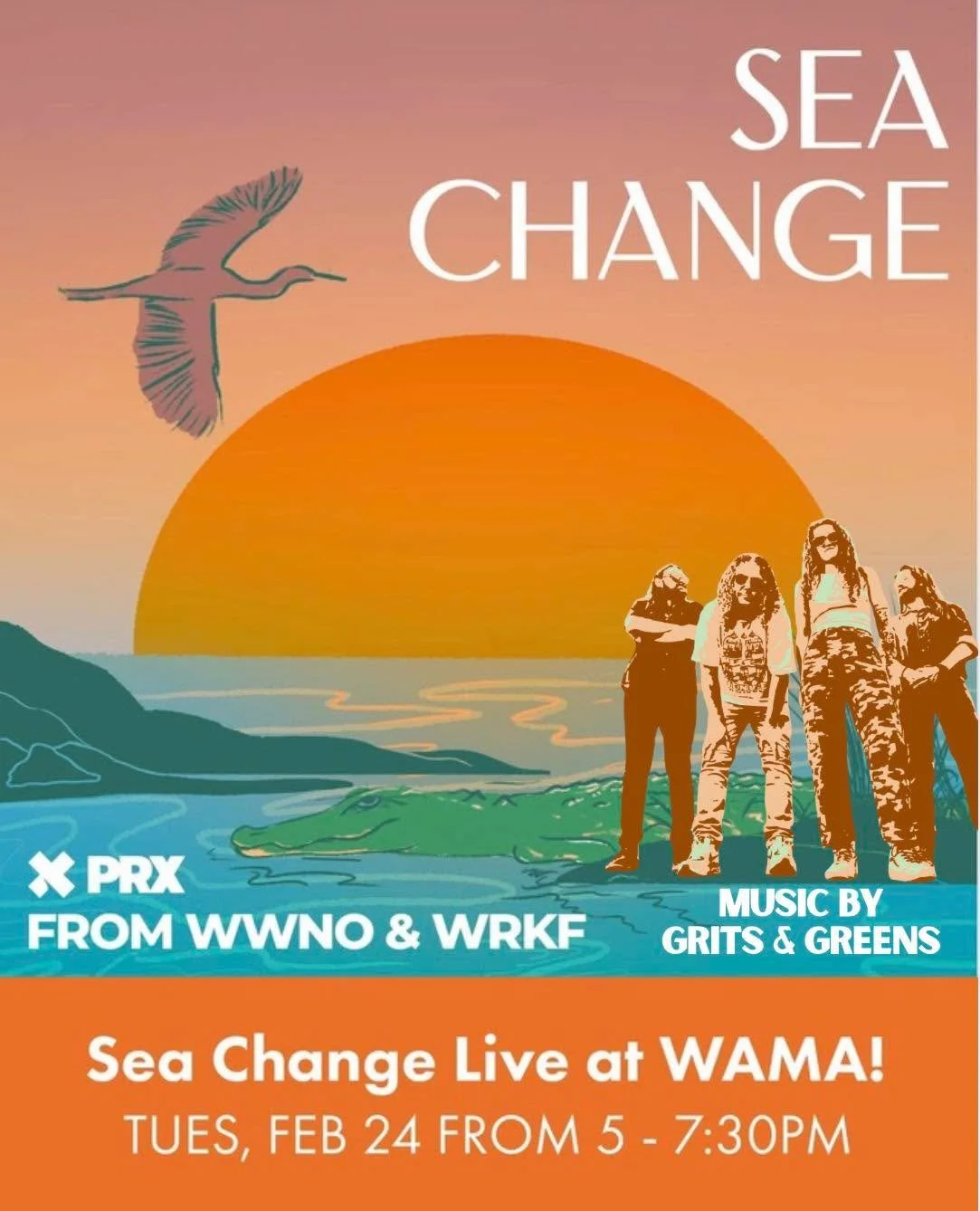 Super excited to be a part of this event at The @wamamuseum with the Sea Change podcast one week from today (Feb. 24th)! A little about the event and Sea Change:

Join us at the Museum for a reception featuring local oysters from @eaglepointoysterco 
