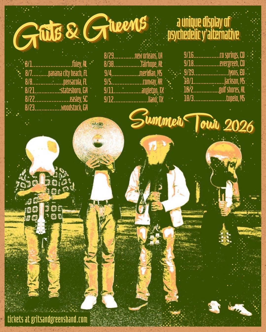 SUMMER TOUR COMING IN HOT! 🔥 super excited for this run! The last few shows of our Hangin&rsquo; in There Tour have been an absolute blast and we&rsquo;re stoked to keep the van on the road. We&rsquo;re hitting 9 states over the course of 10 weeks a