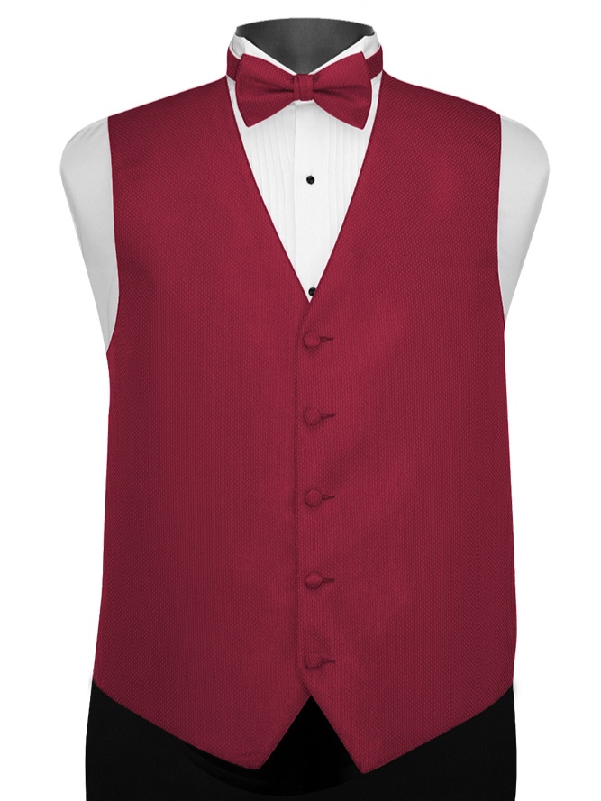 Red, Burgundy and Wine Accessories — DuBois Formalwear