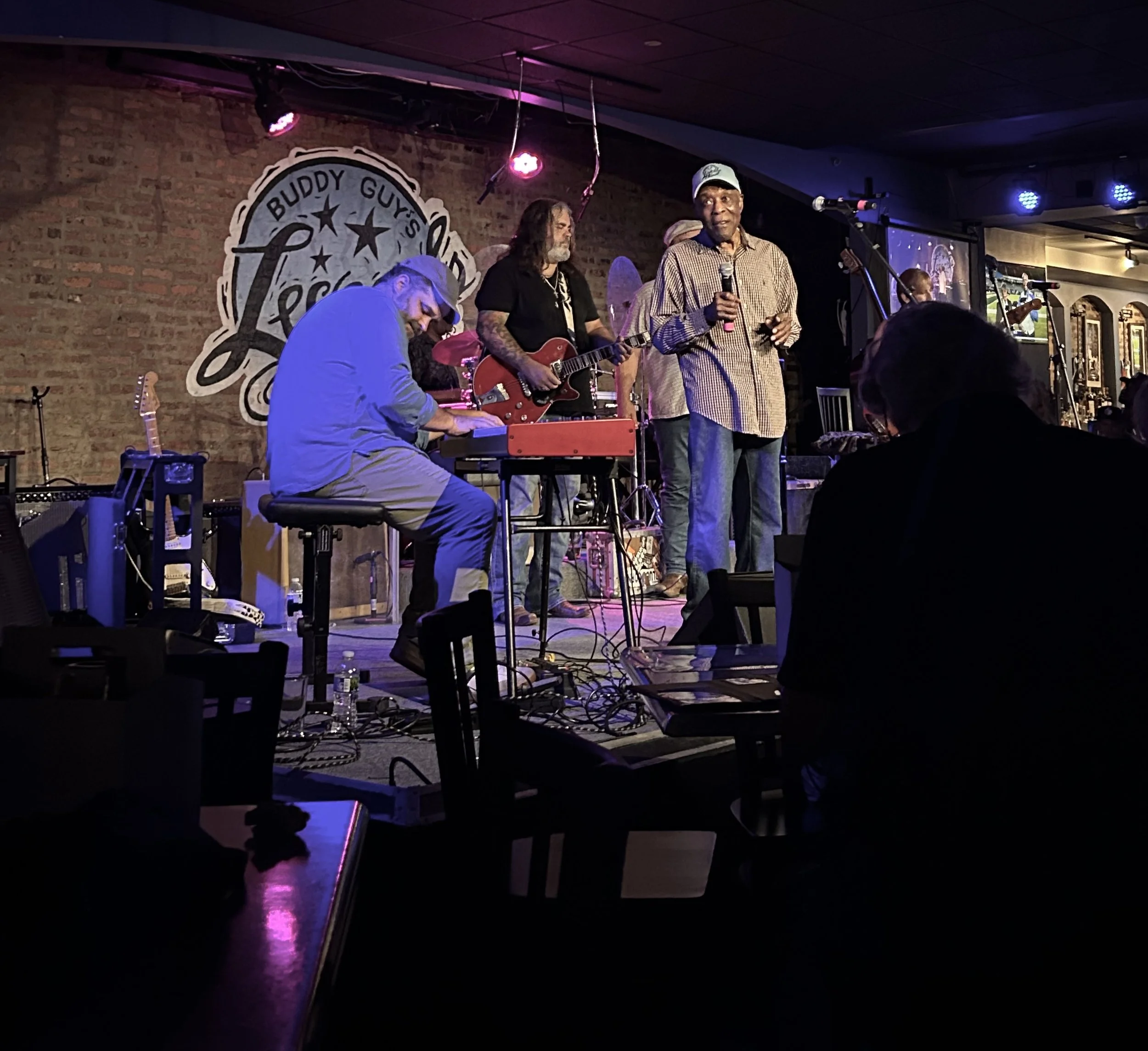 Playing with Buddy Guy